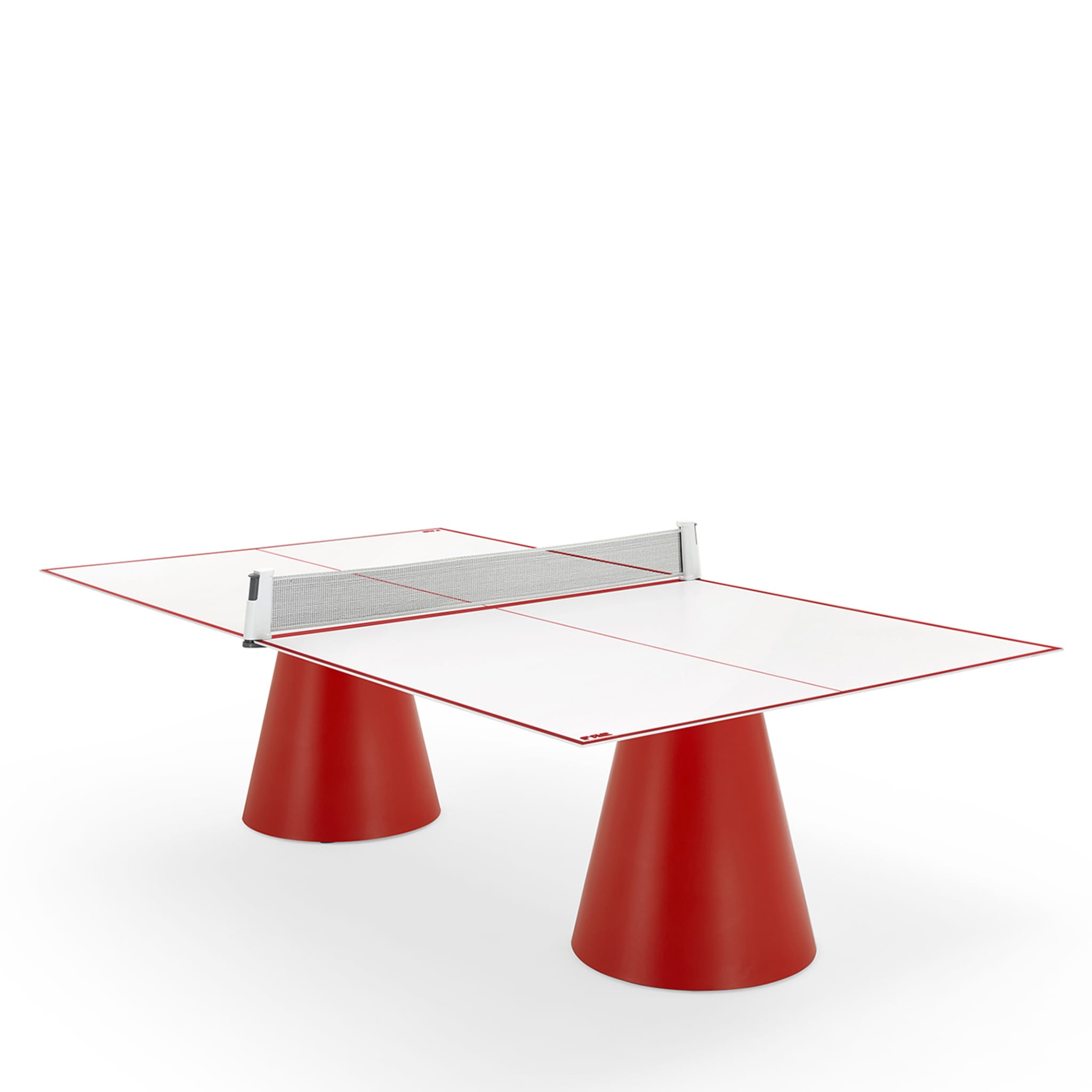 Dada Outdoor Red Ping Pong Table by Basaglia + Rota Nodari - Alternative view 1