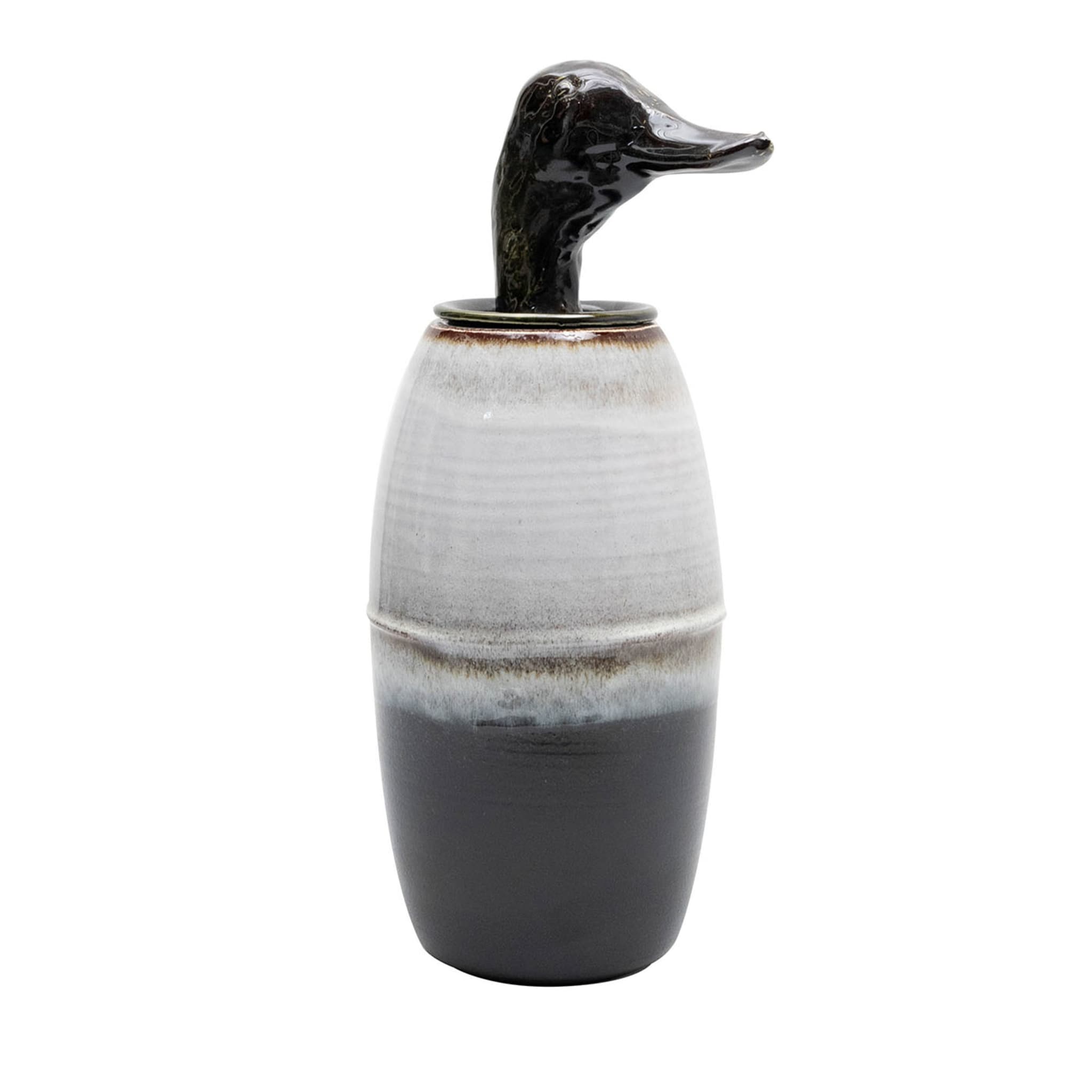 Canopo Anatra Vase noir et blanc #3 - Vue principale