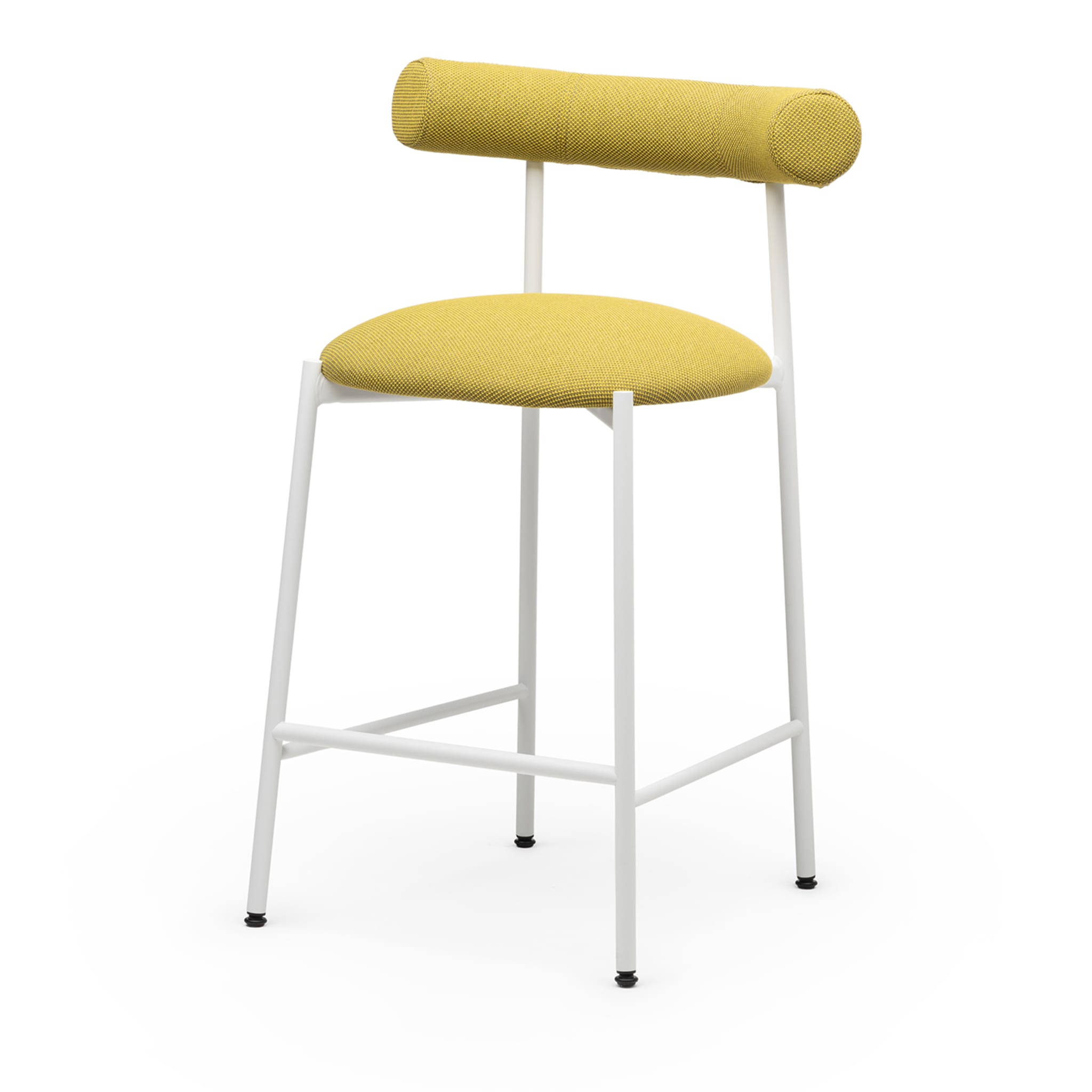 Pampa SG-65 Low Lime-Green & White Stool by Studio Pastina - Alternative view 1