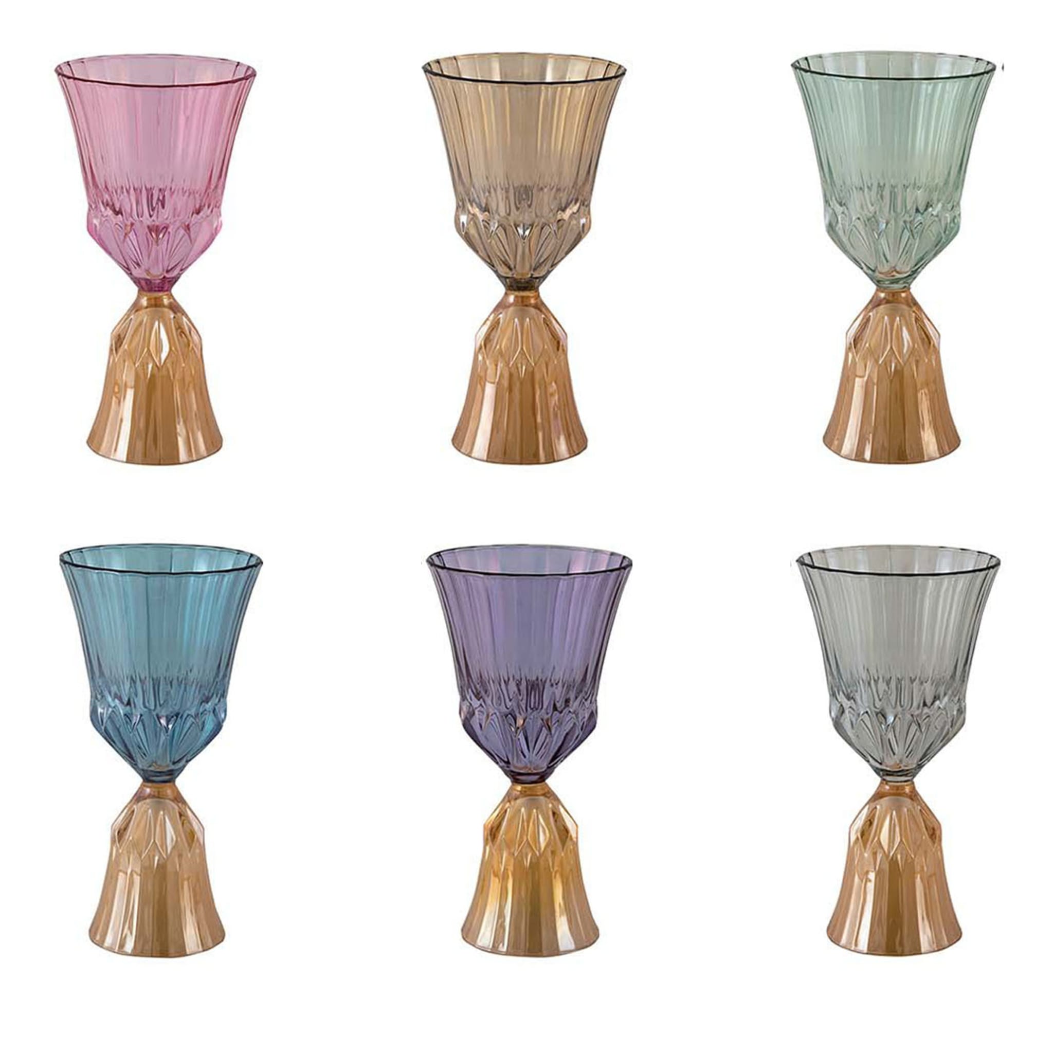 Canaletto Set of 6 Water Glasses - Main view