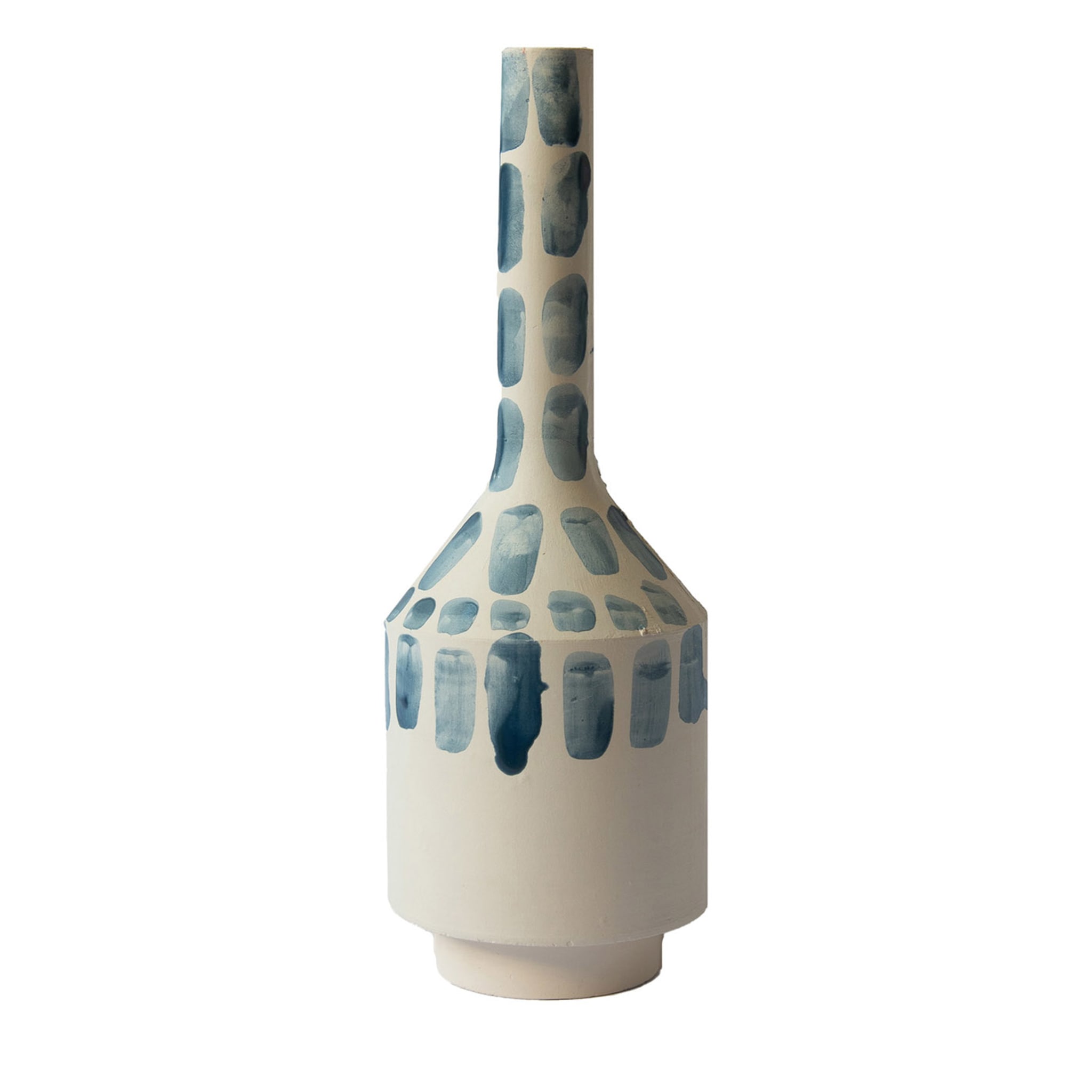 Piastrelle Blu Einstielige Vase - Hauptansicht