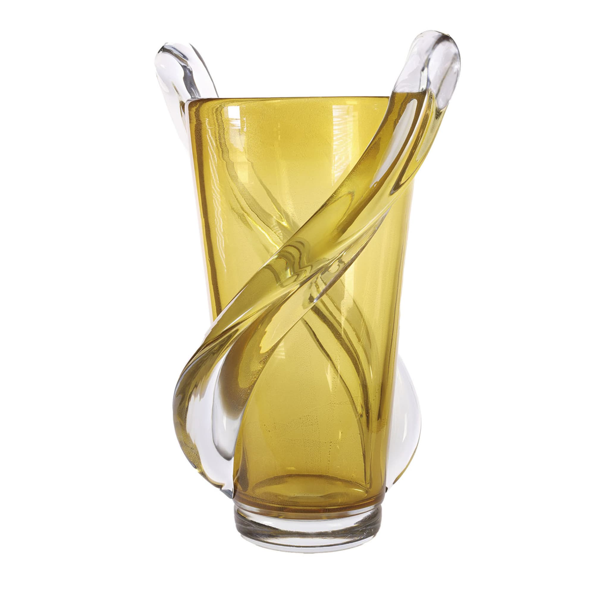 Amber X Murano Glass Vase - Main view