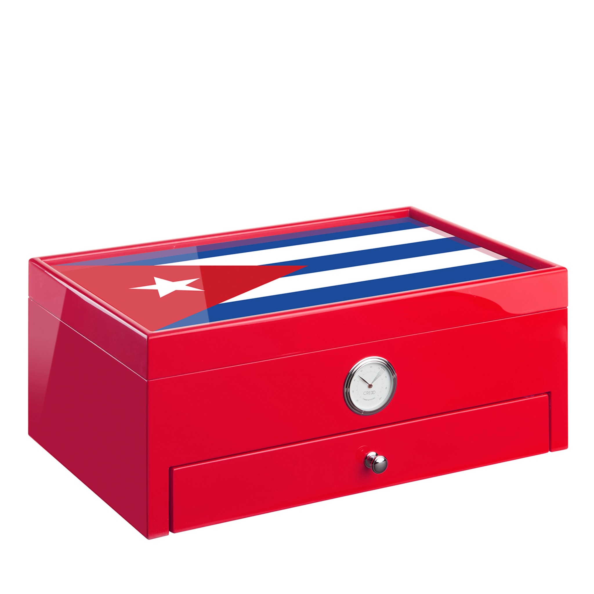 Cuba-inspired Red Humidor (Special Club Edition)  - Main view