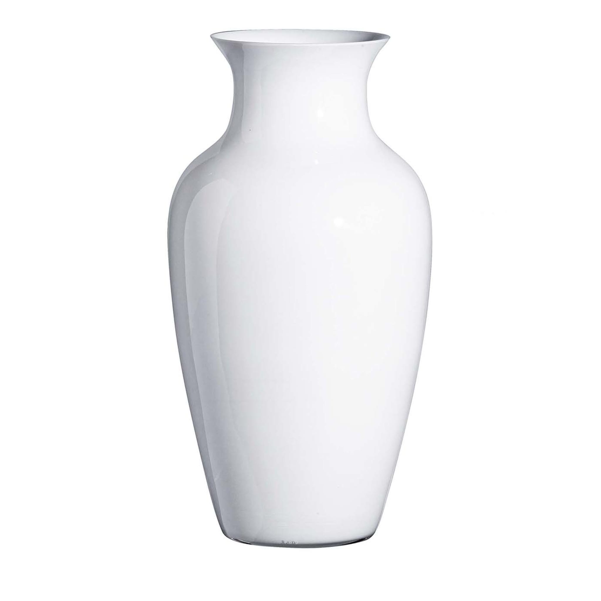 I Cinesi White Vase by Carlo Moretti - Main view