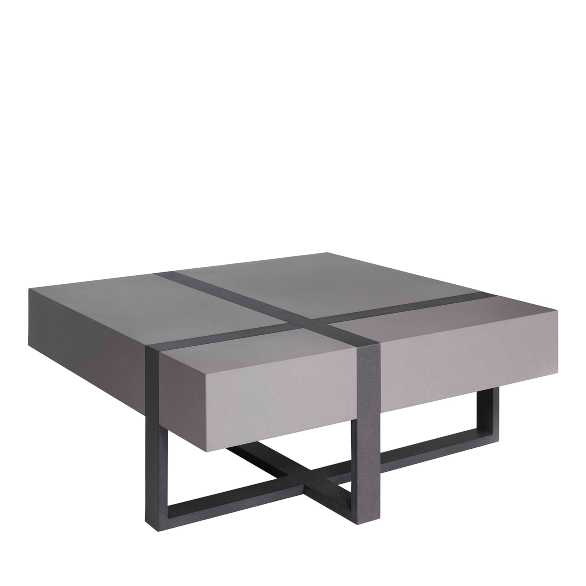 Tavolino grigio Loop di Giulia Contaldo - Vista principale