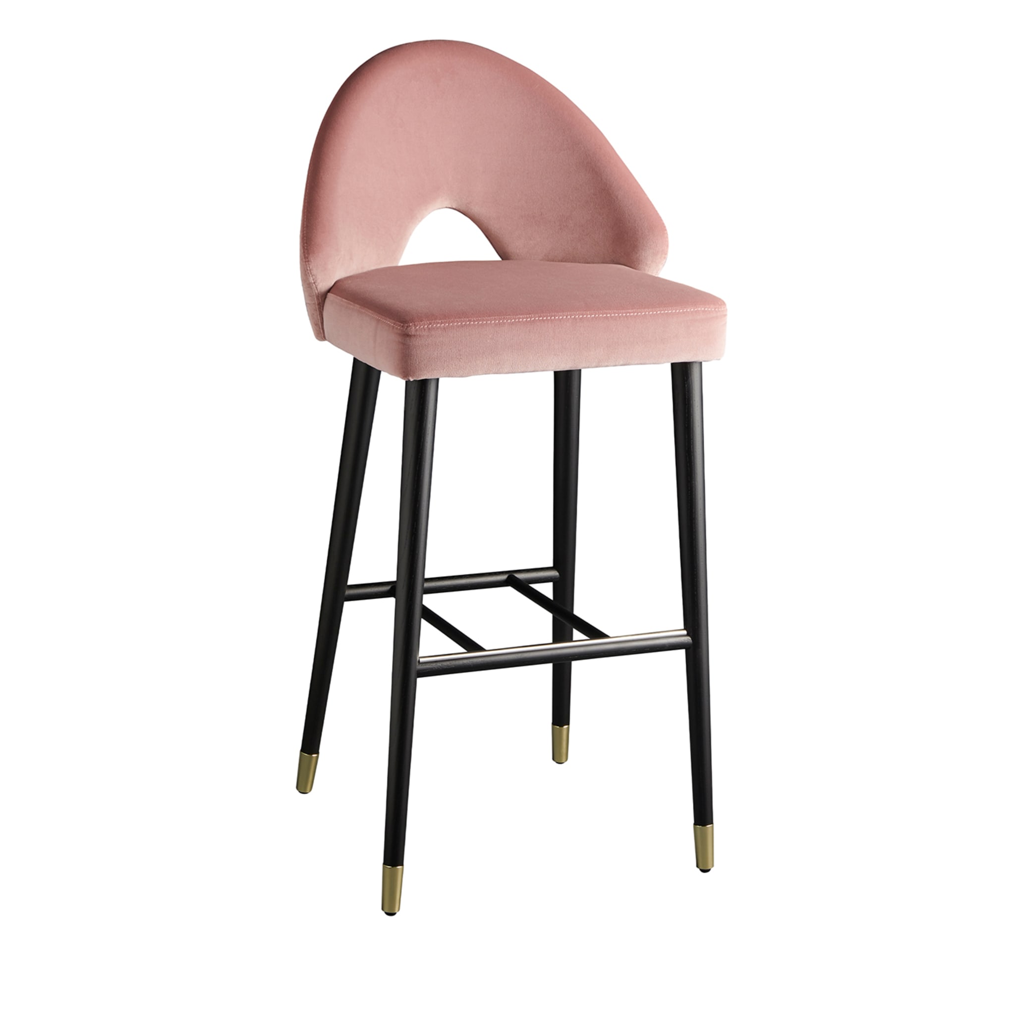 Diana.f.ss Pink & Black Stool by W. Colico - Main view