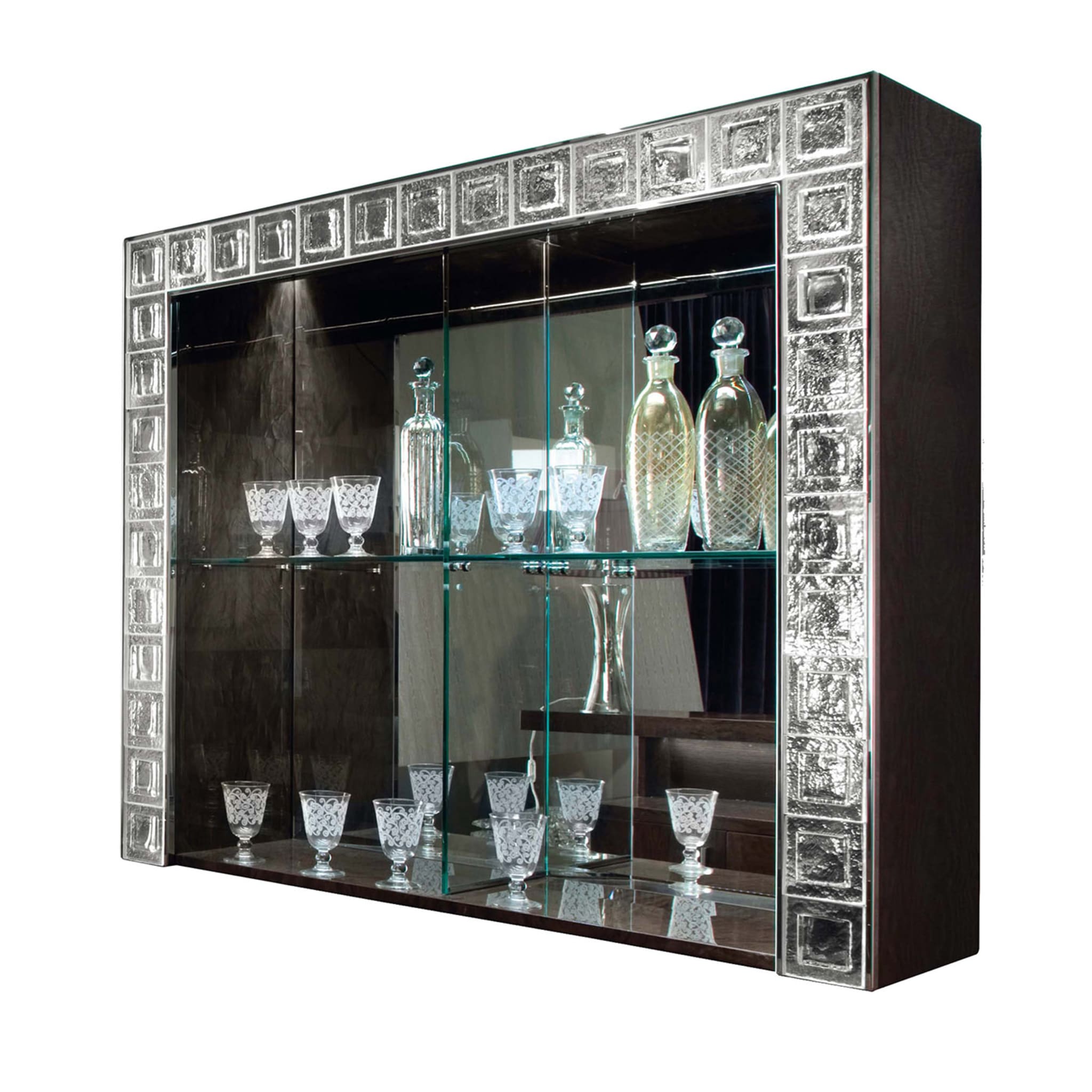 Mueble bar de cristal de Murano - Vista principal