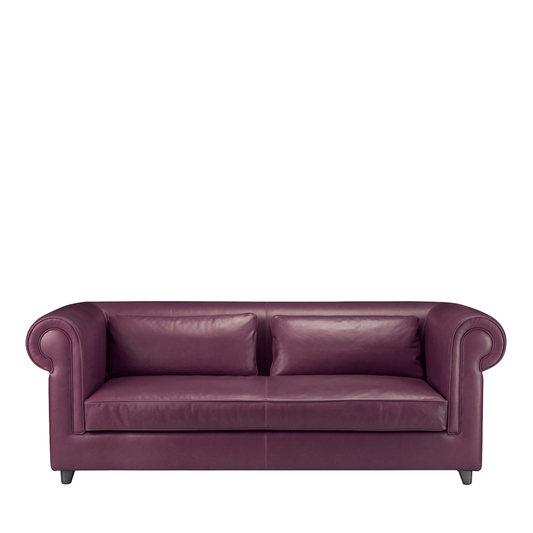 Portofino 2-Seater Purple Sofa by Stefano Giovannoni - Main view