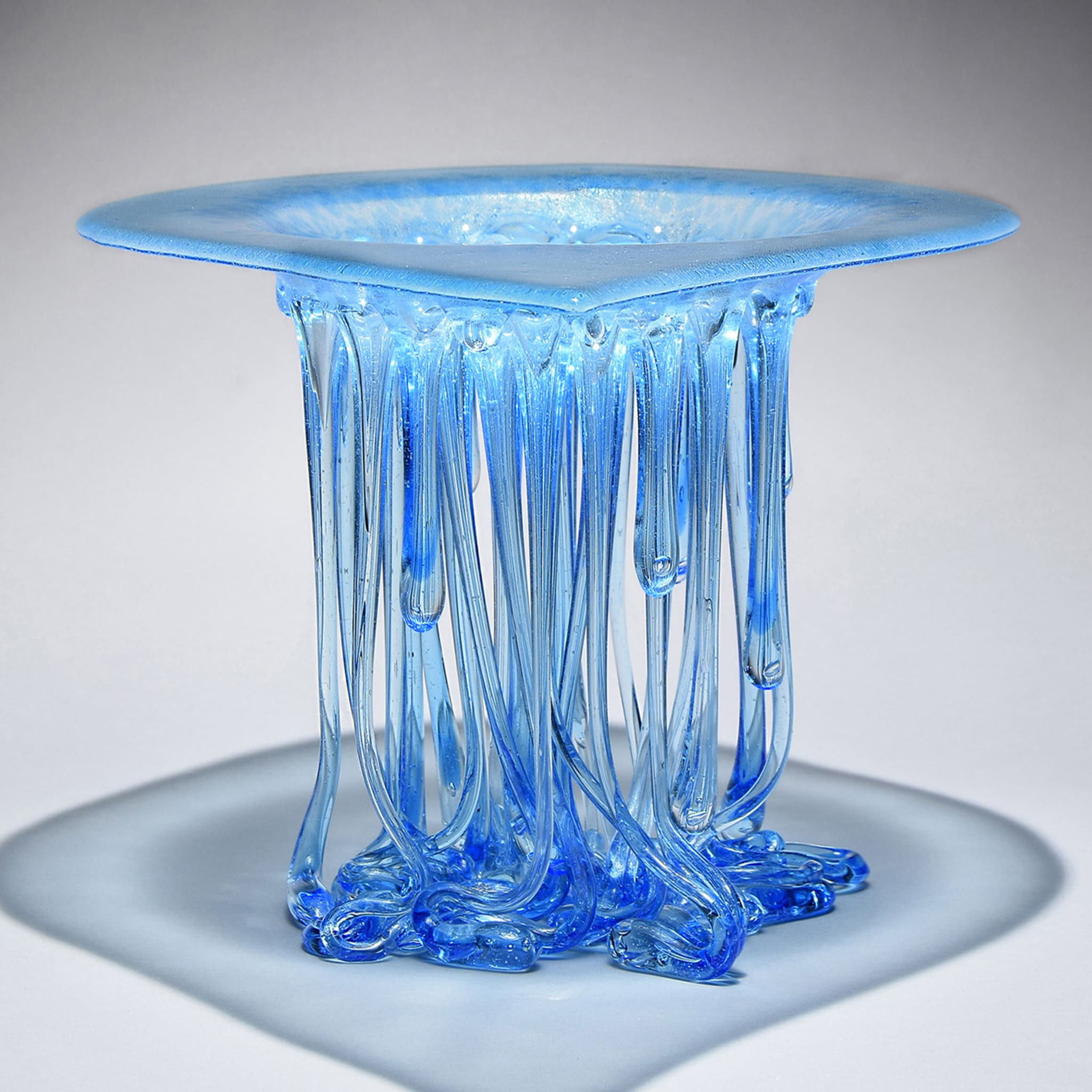 Pure Water Drop Blue Sculpture - Alternative view 4