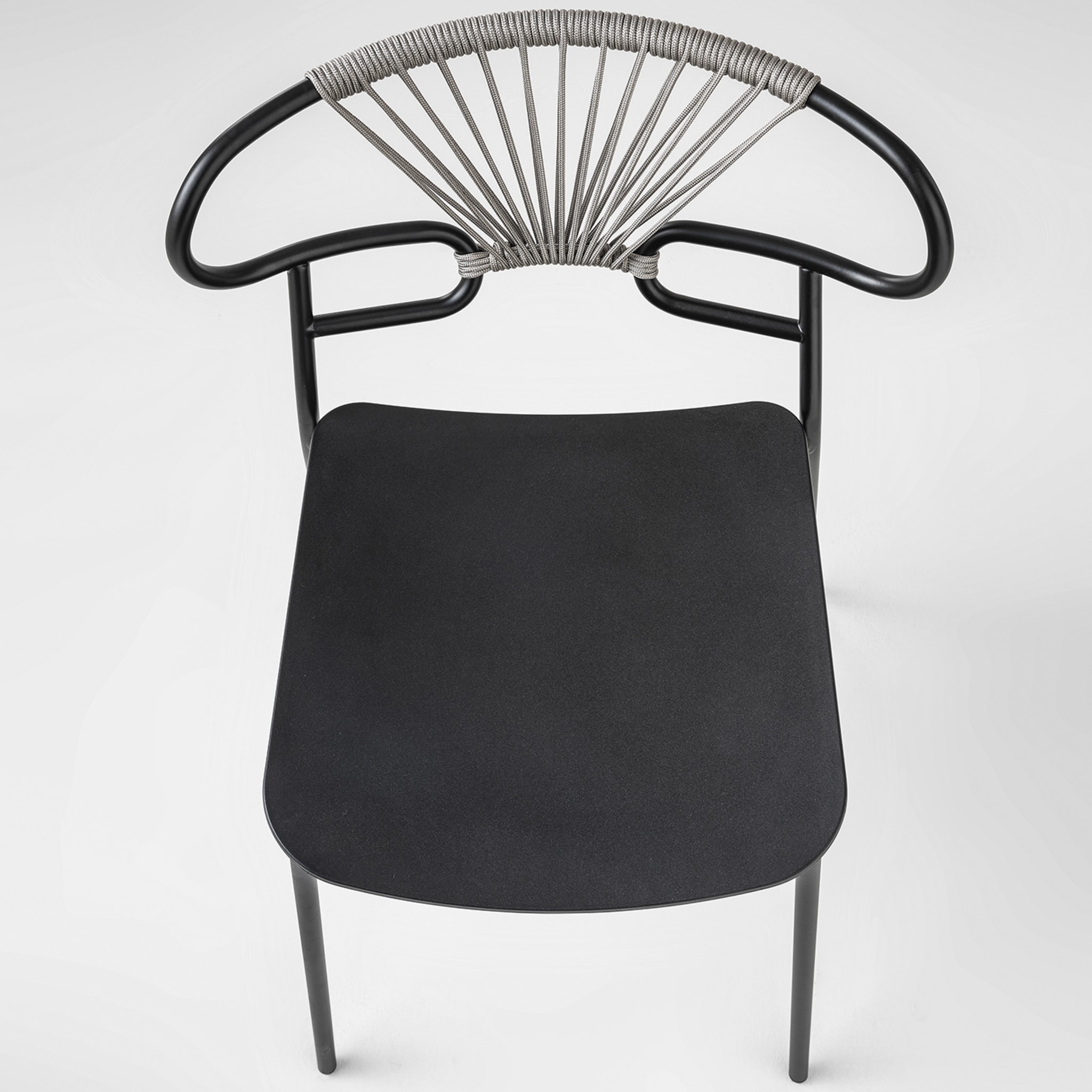 Genoa Chair with Gray Rope #2 by Cesare Ehr - Alternative view 1