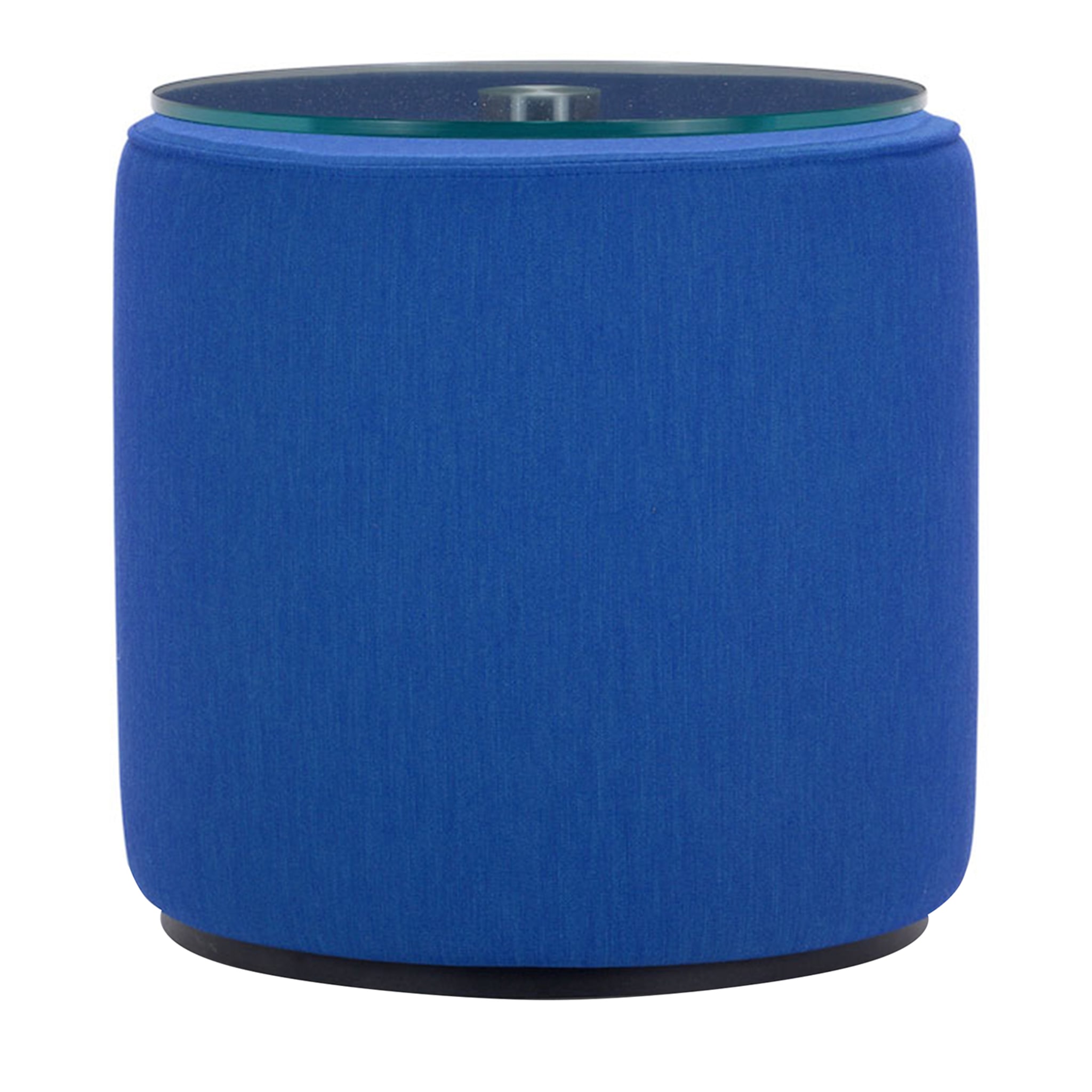 Boll Cylindrical Blue Accent Table by Simone Micheli - Main view