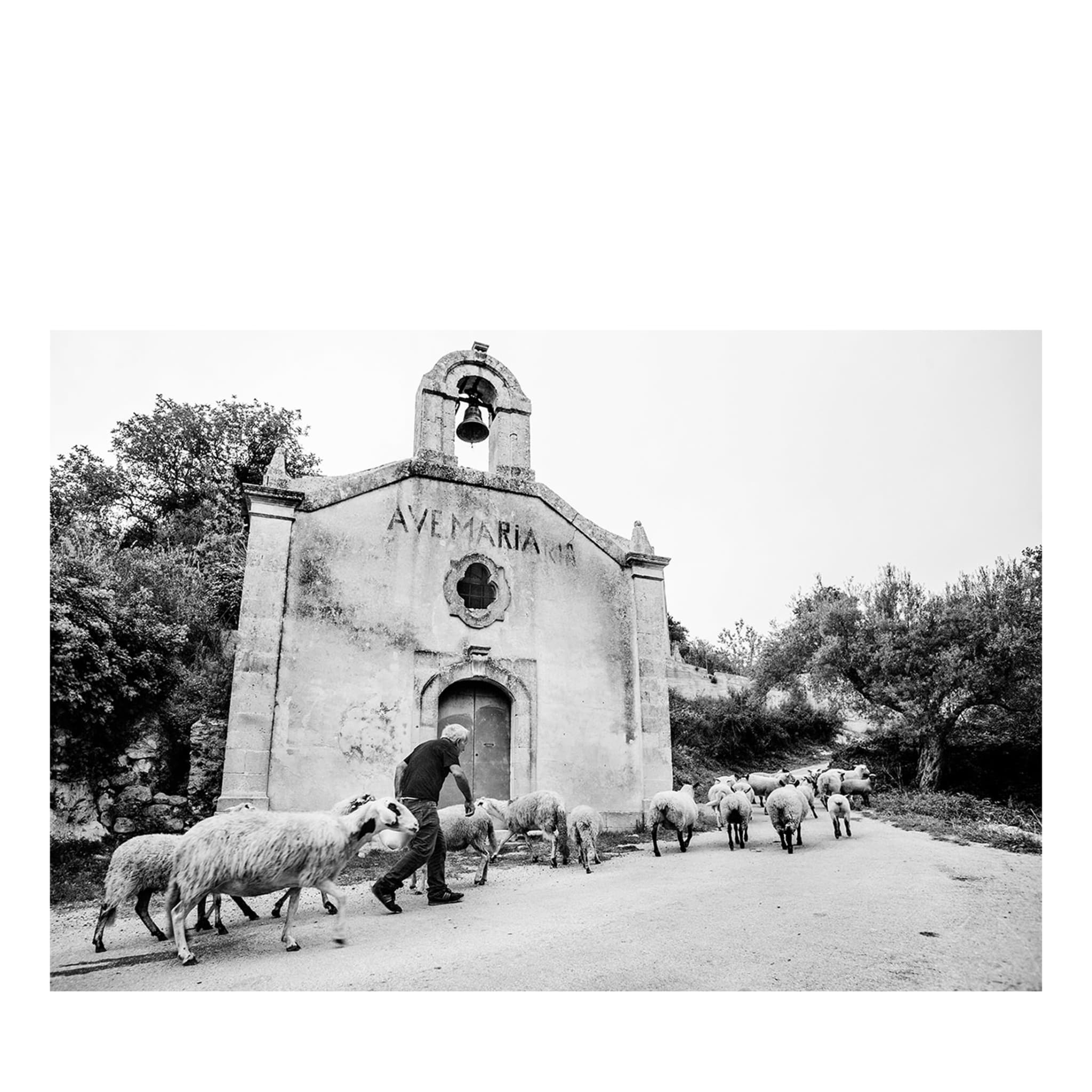Impresión fotográfica en blanco y negro de Pastore Ileo - Vista principal