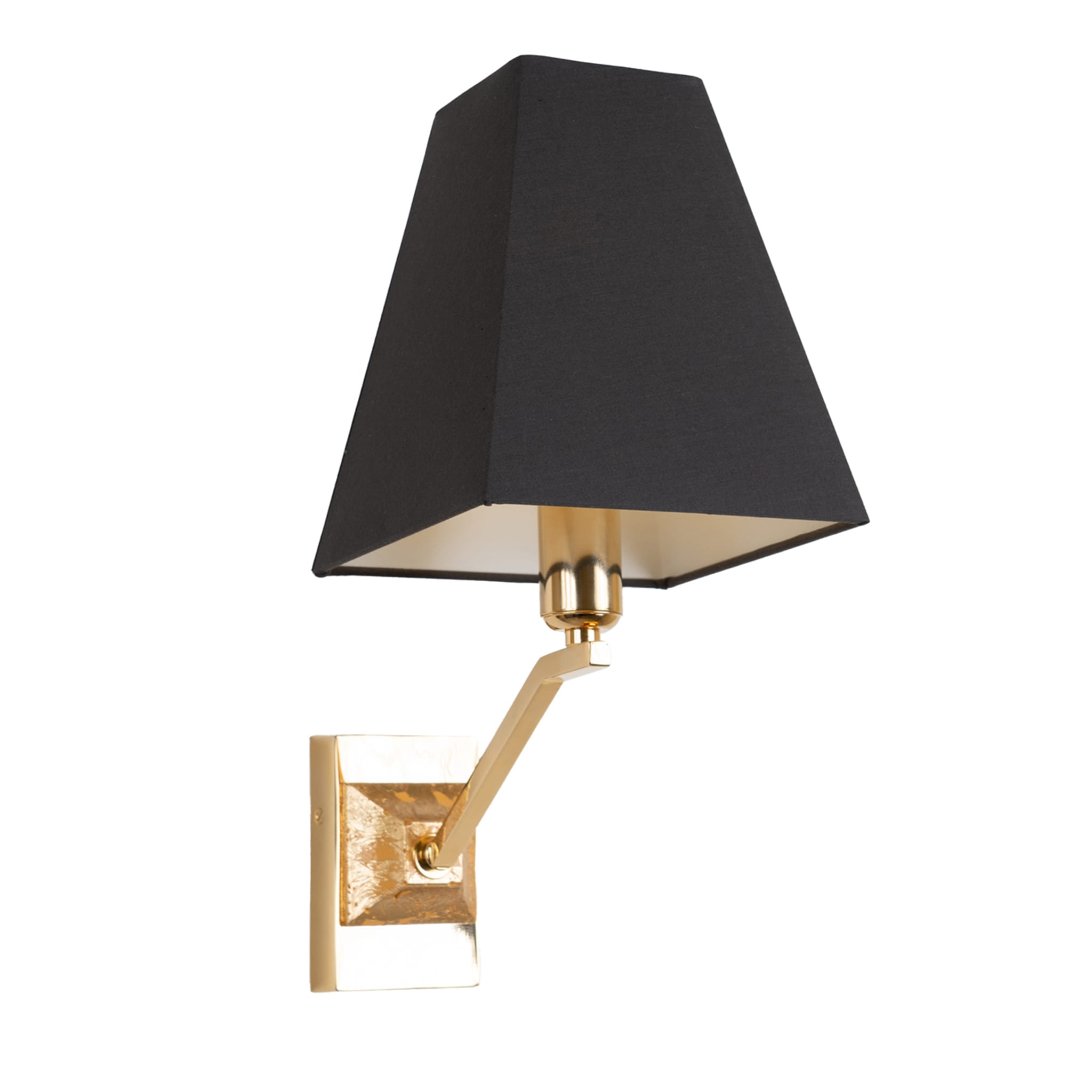 Anthracite-Gray & Golden Sconce - Main view