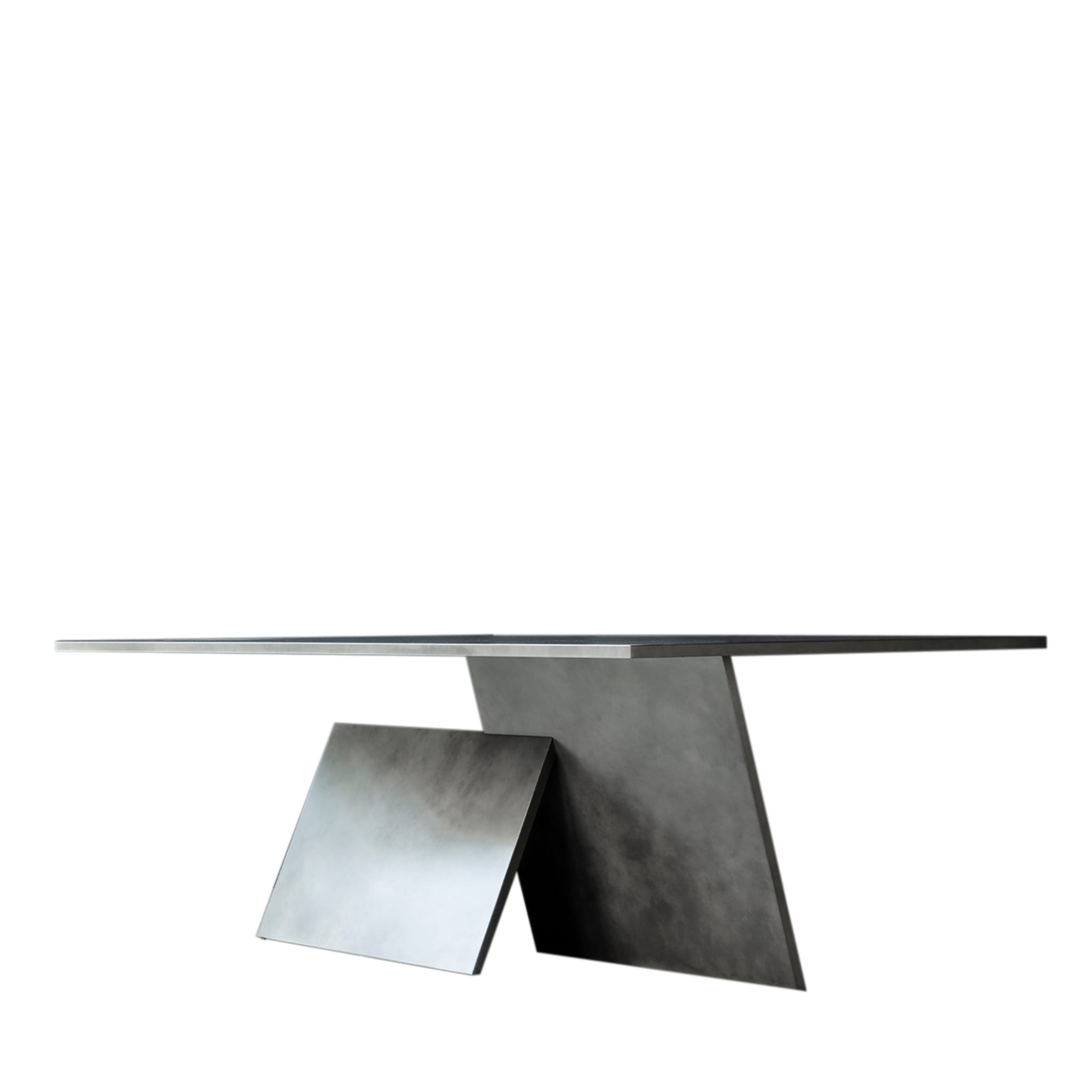 Y Gray dining table - Main view