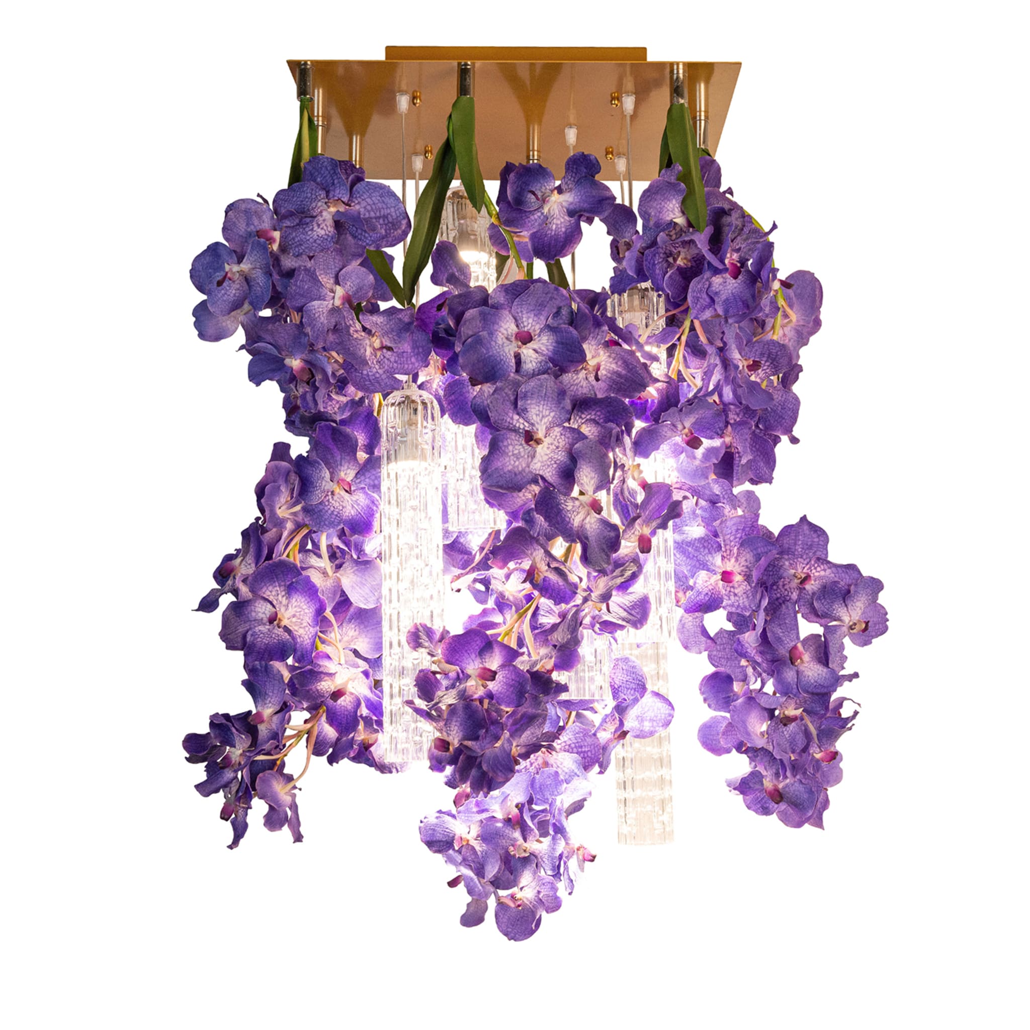 Lustre carré Flower Power Vanda - Vue principale