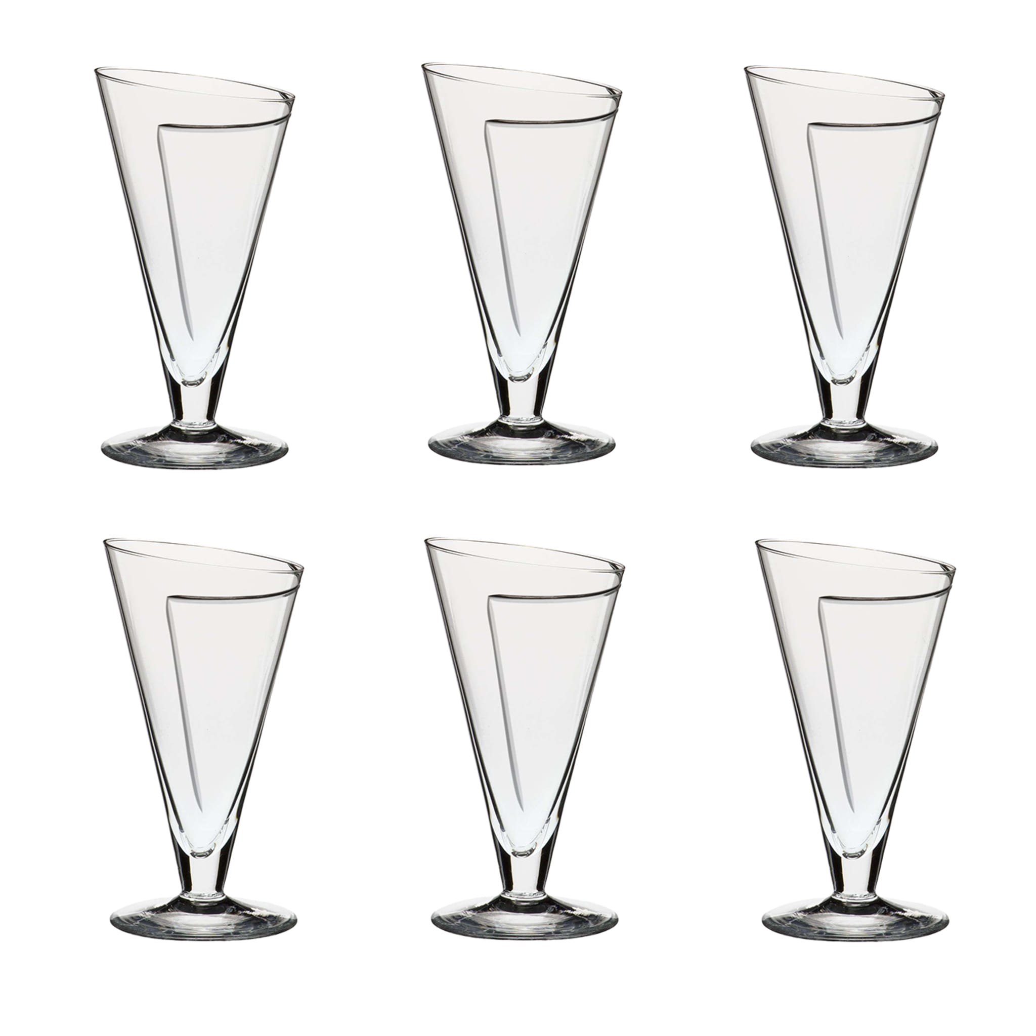 Cartoccio Set of 6 Wine Glasses - Alternative view 1