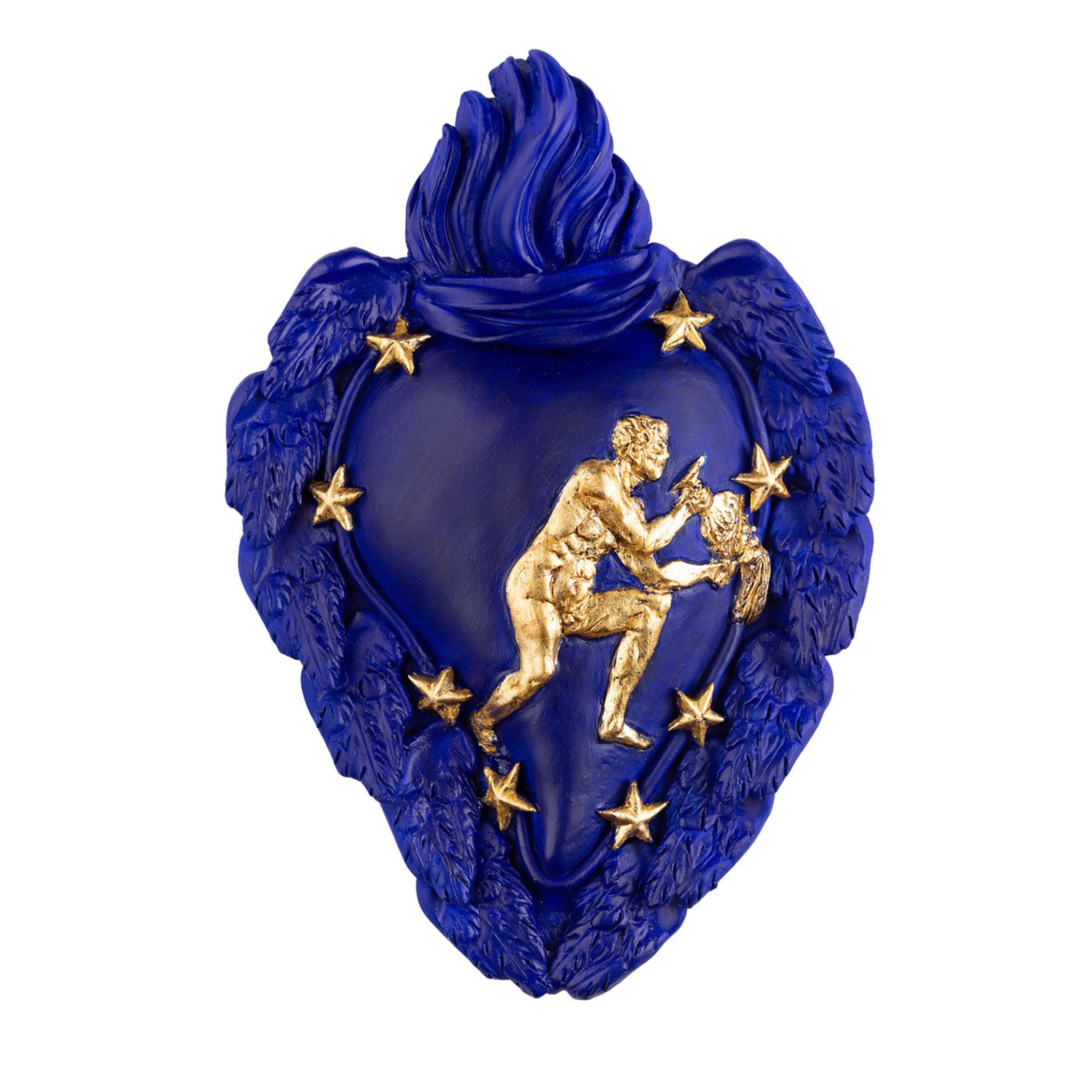 Zodiaco Aquarius Ceramic Heart - Main view