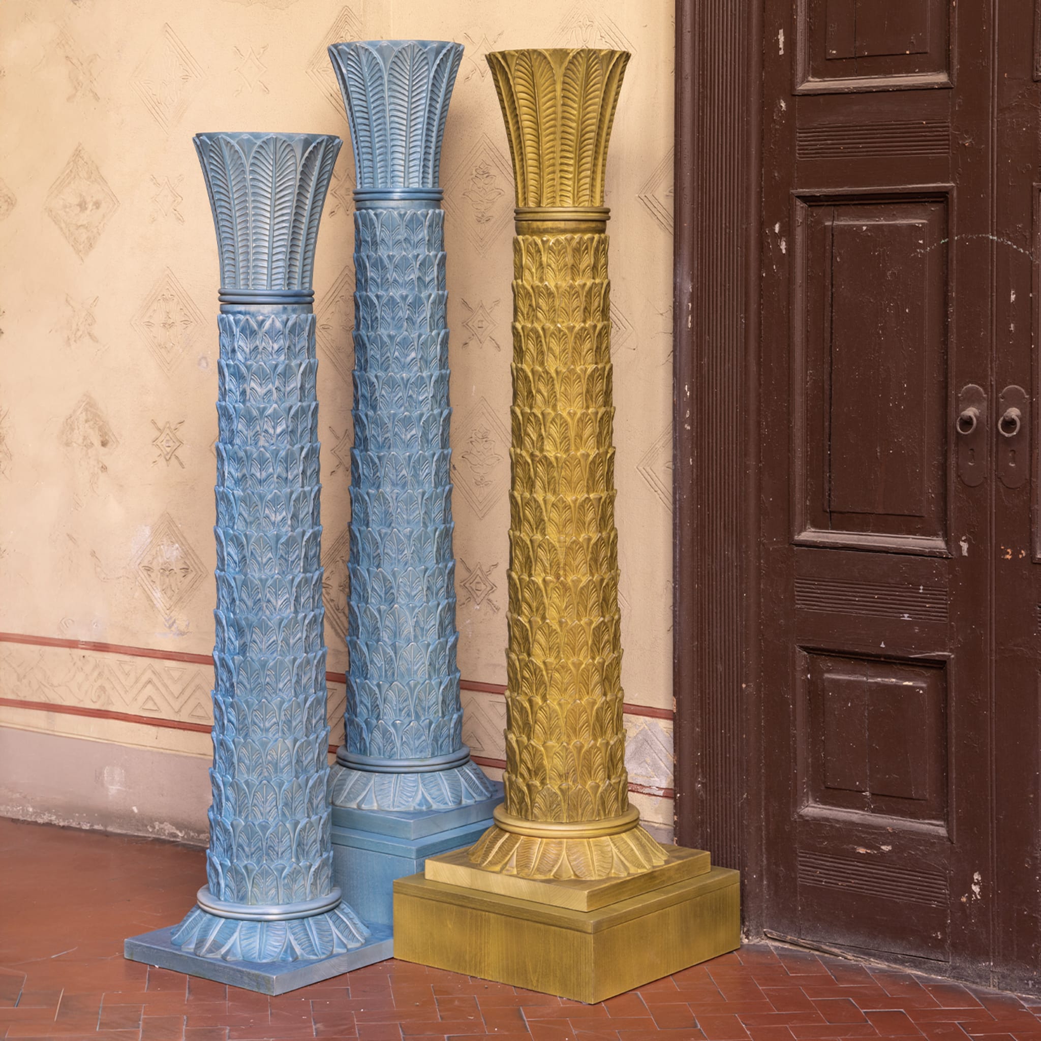 Anne Light Blue Decorative Column - Alternative view 2