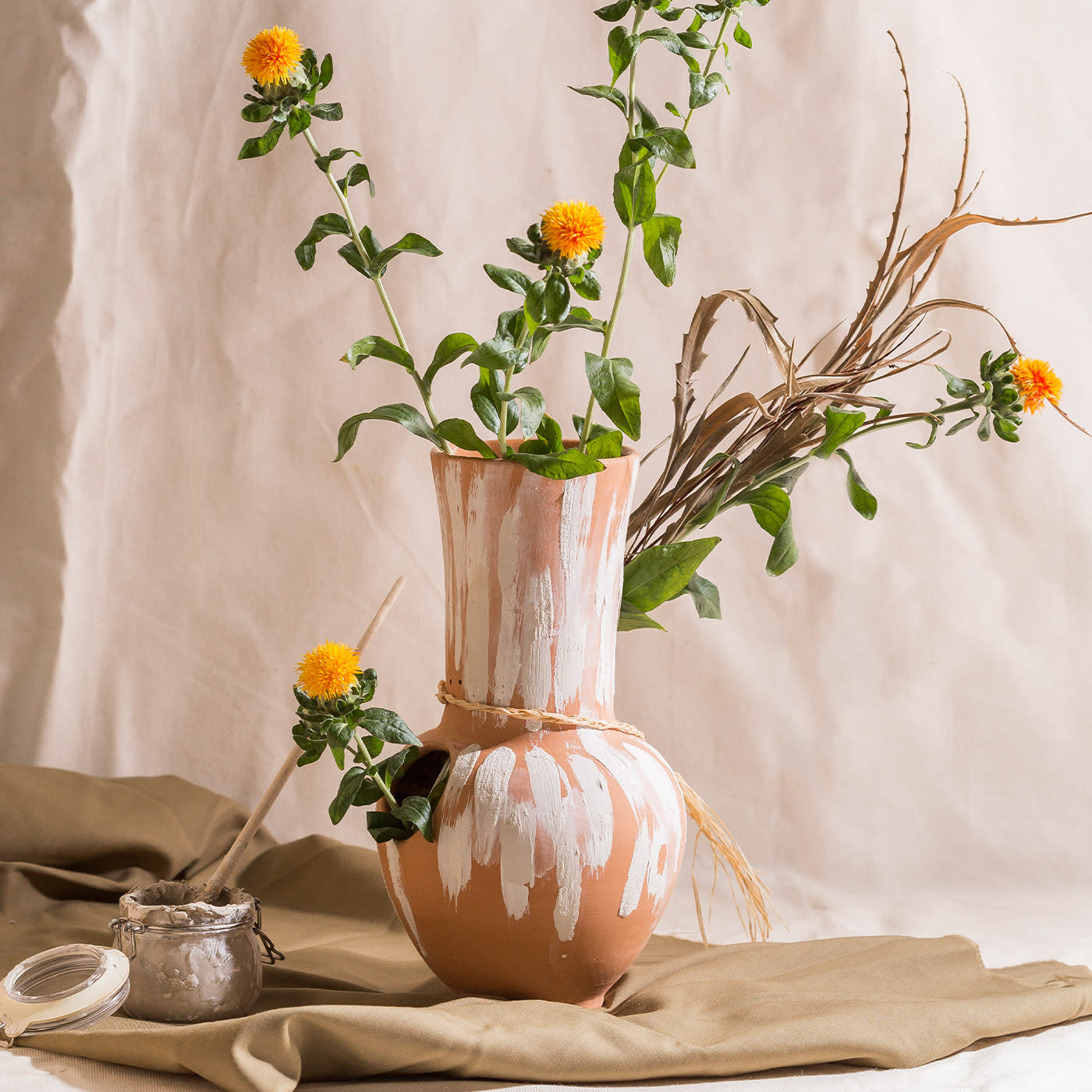Origini Blooming Amphora Vase - Materia Creative Studio