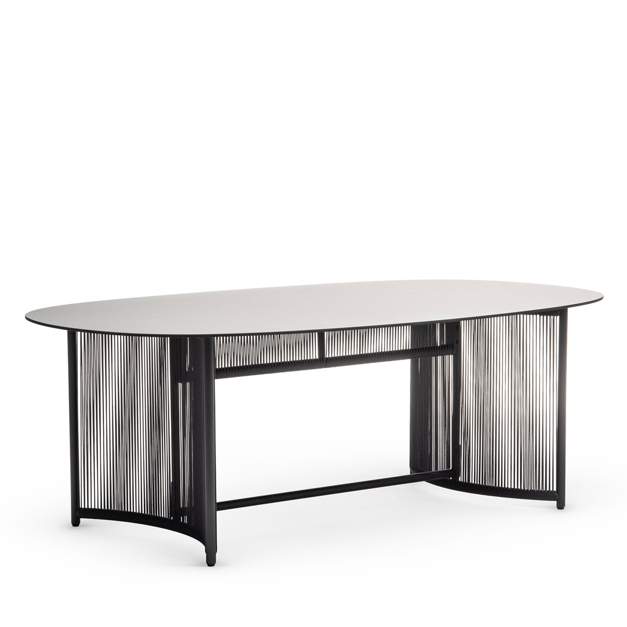 Altana T-OV Oval Gray Table by Antonio De Marco - Alternative view 1