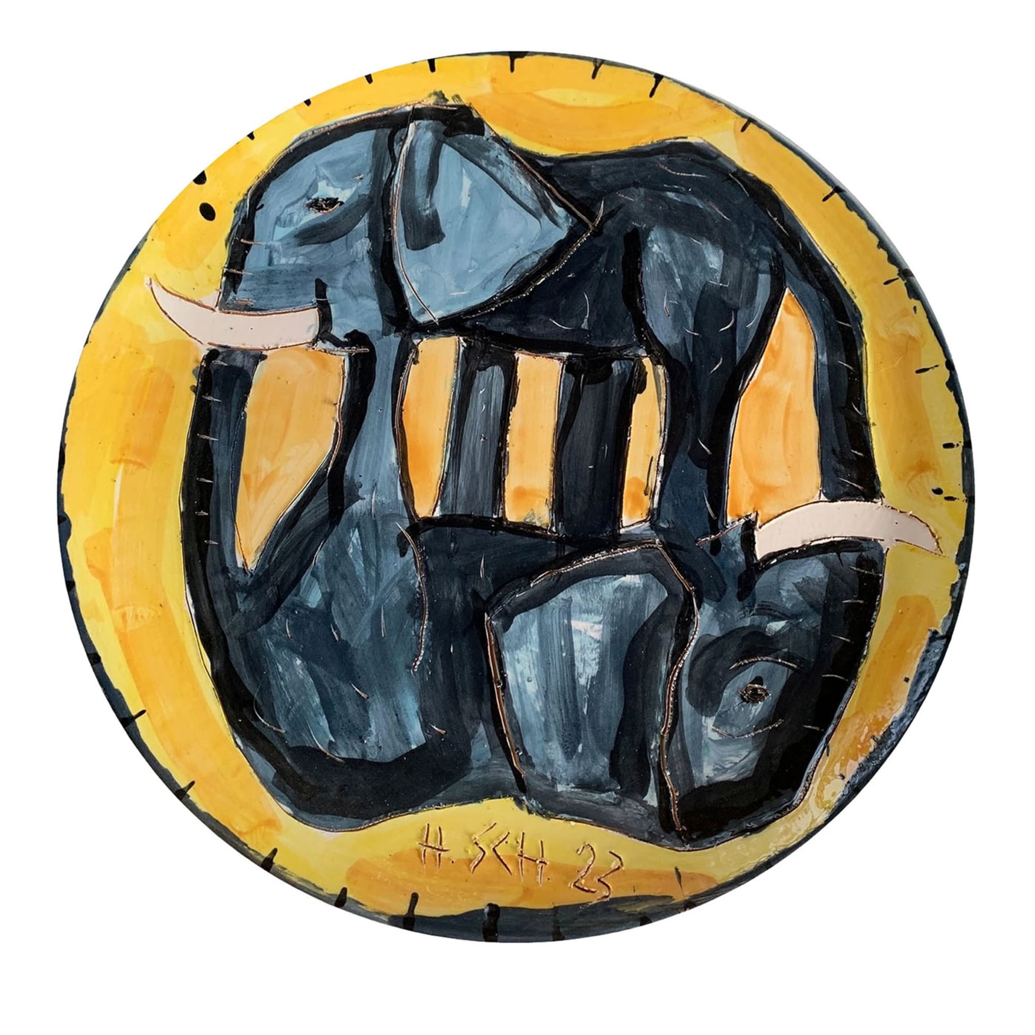 Plaque décorative Elefanti - Vue principale