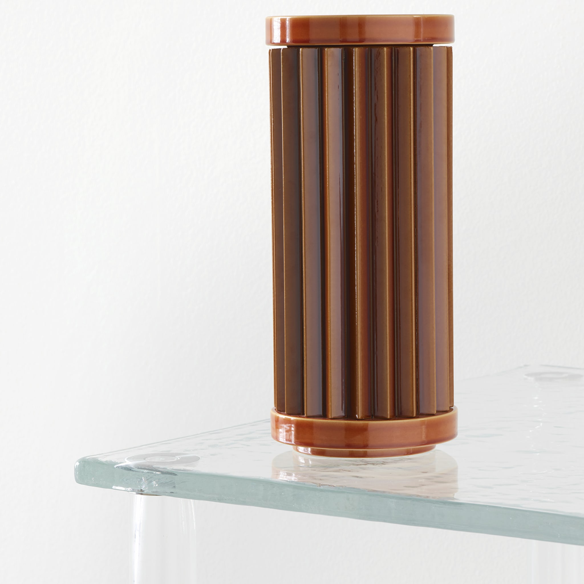 Rombini A Brown Vase by Ronan & Erwan Bouroullec - Alternative view 1