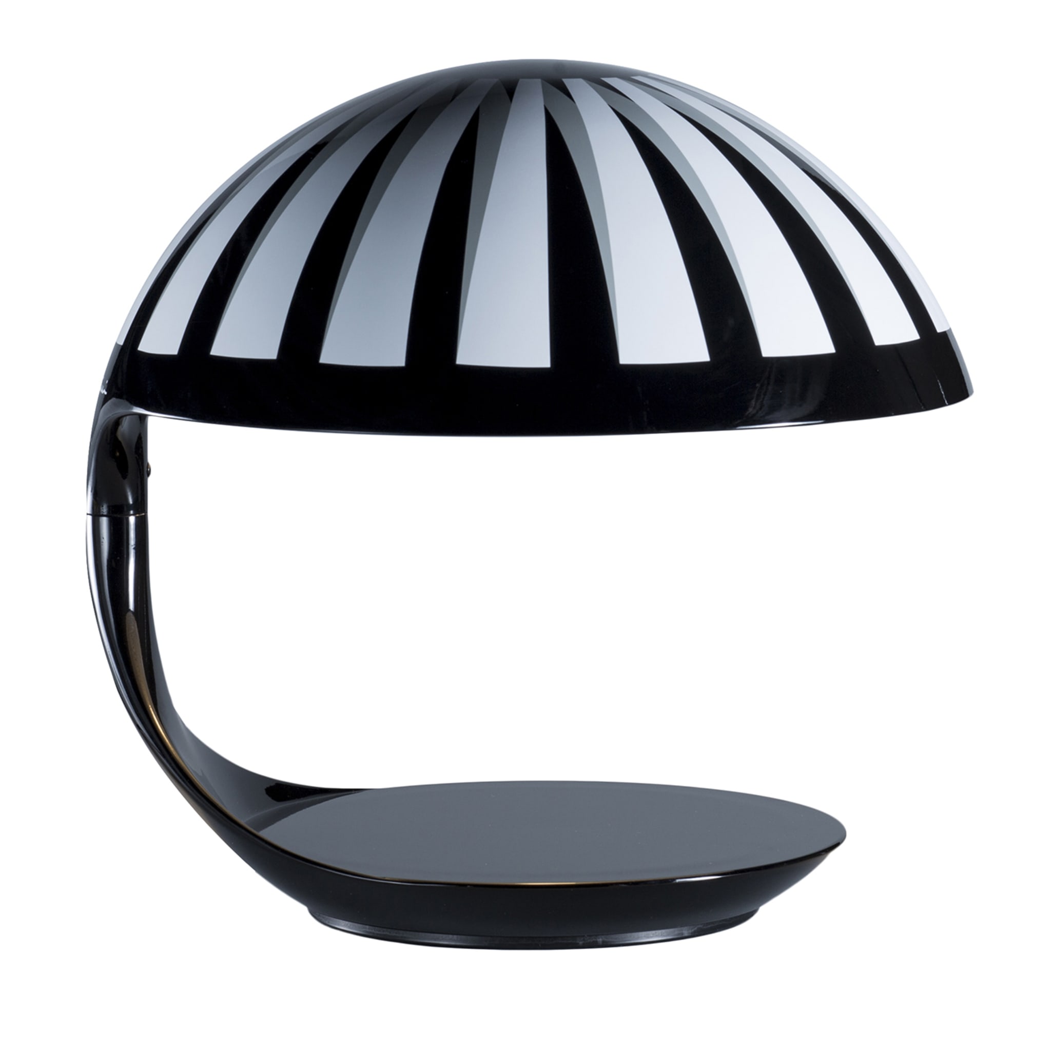 Cobra Texture Black-And-White Table Lamp by Marcello Morandini - Main view