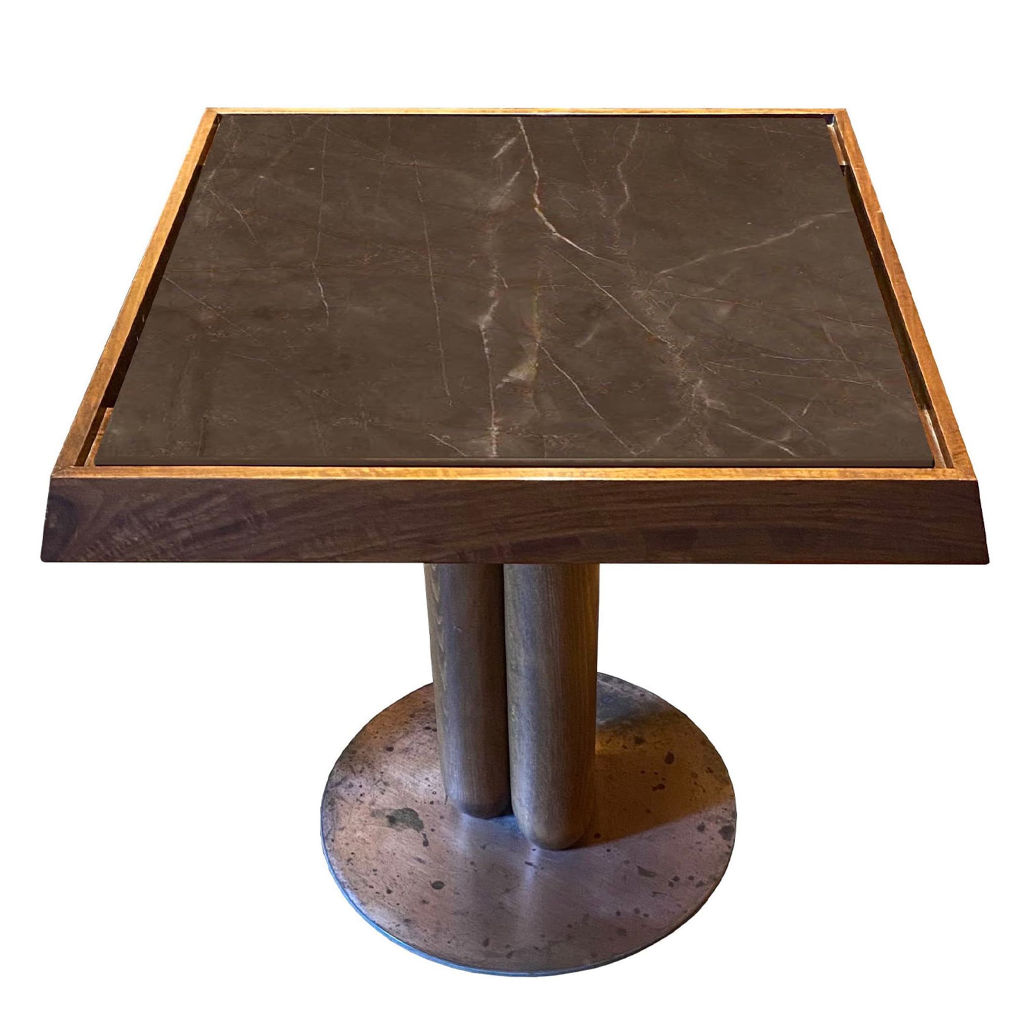Table basse carrée Appoggio Moresco de Ferdinando Meccani - Vue alternative 3