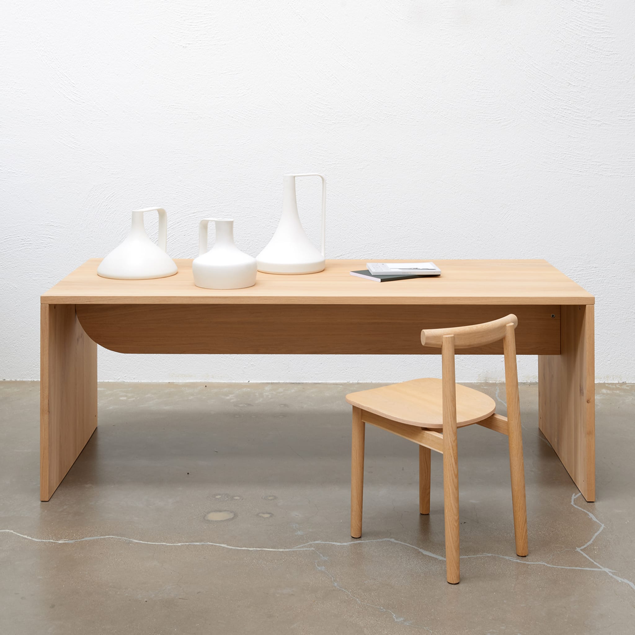 Iperbole Oak Table by Federico Angi - Alternative view 2