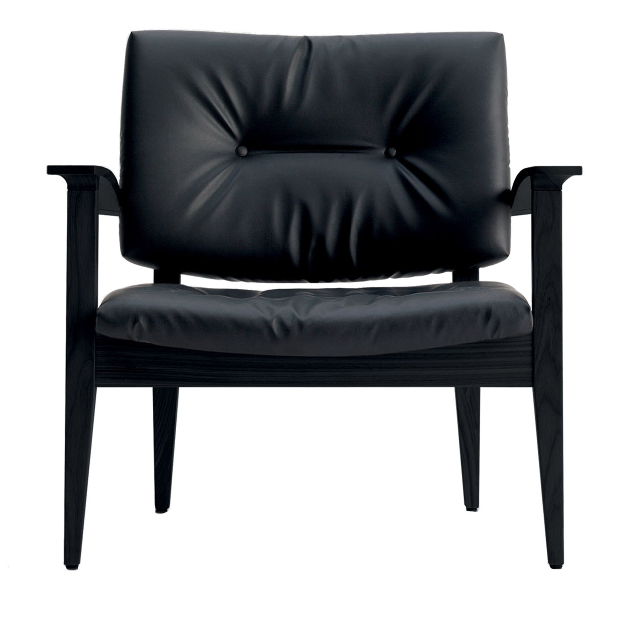 Eileen Black Armchair by Werther Toffoloni - Main view