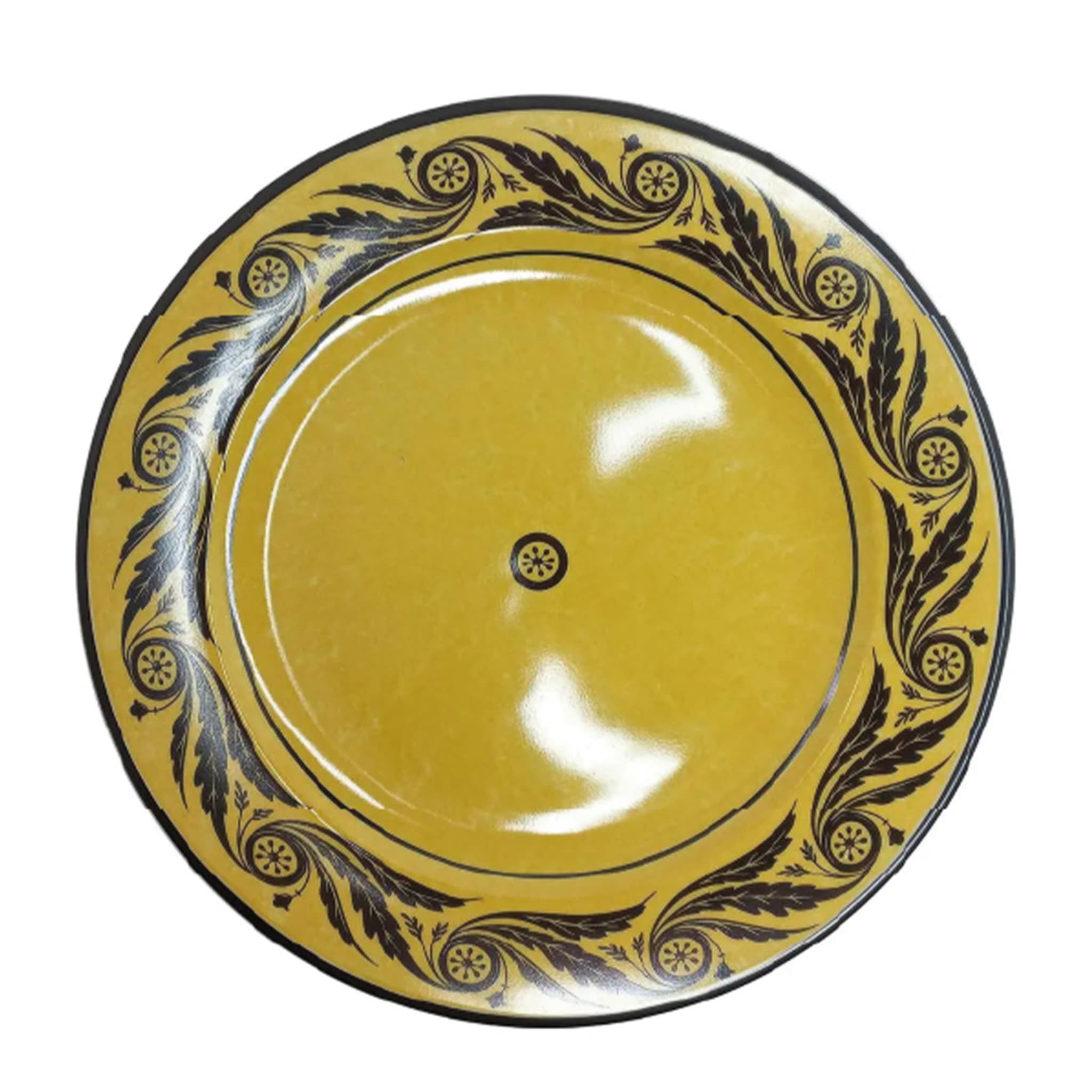 Crisalide Set of 4 Yellow Bread Plates - Main view