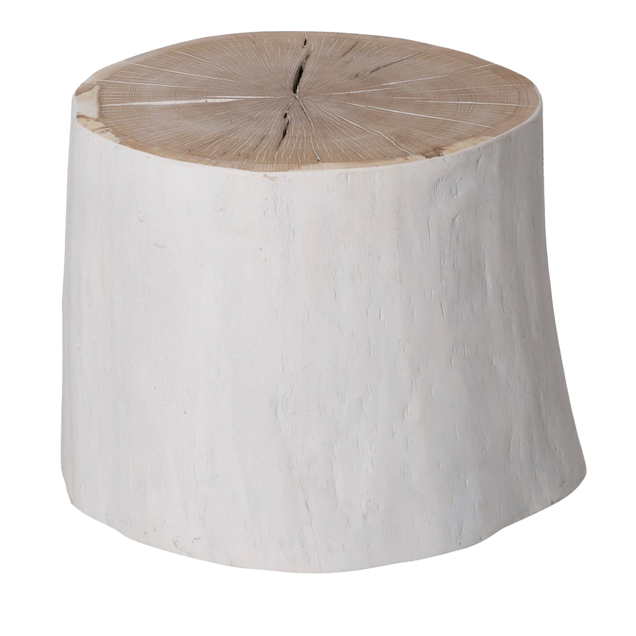 Tabouret en chêne blanc Albedo - Vue principale