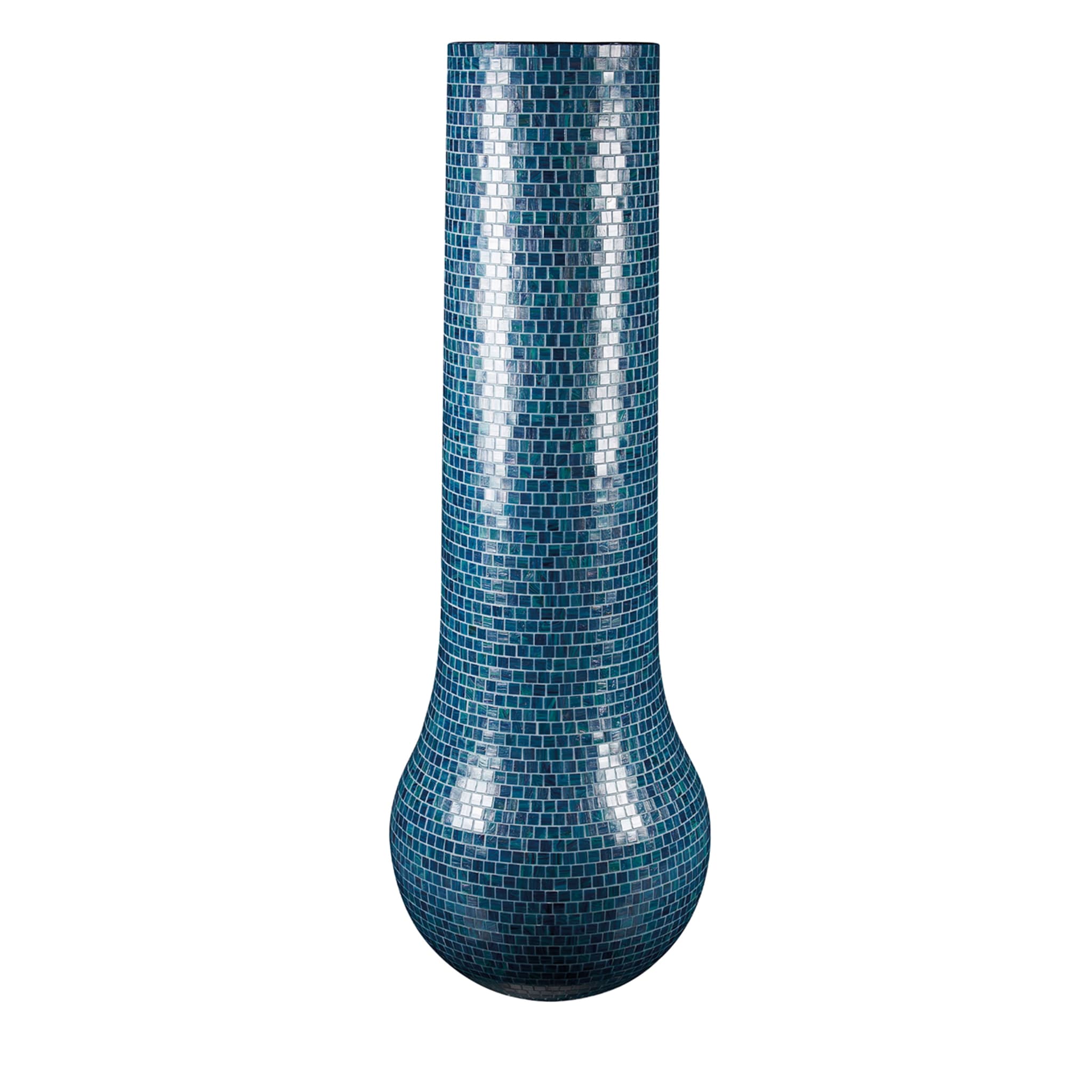 Arena Bisazza Mosaik Grün Dekorative Vase - Hauptansicht