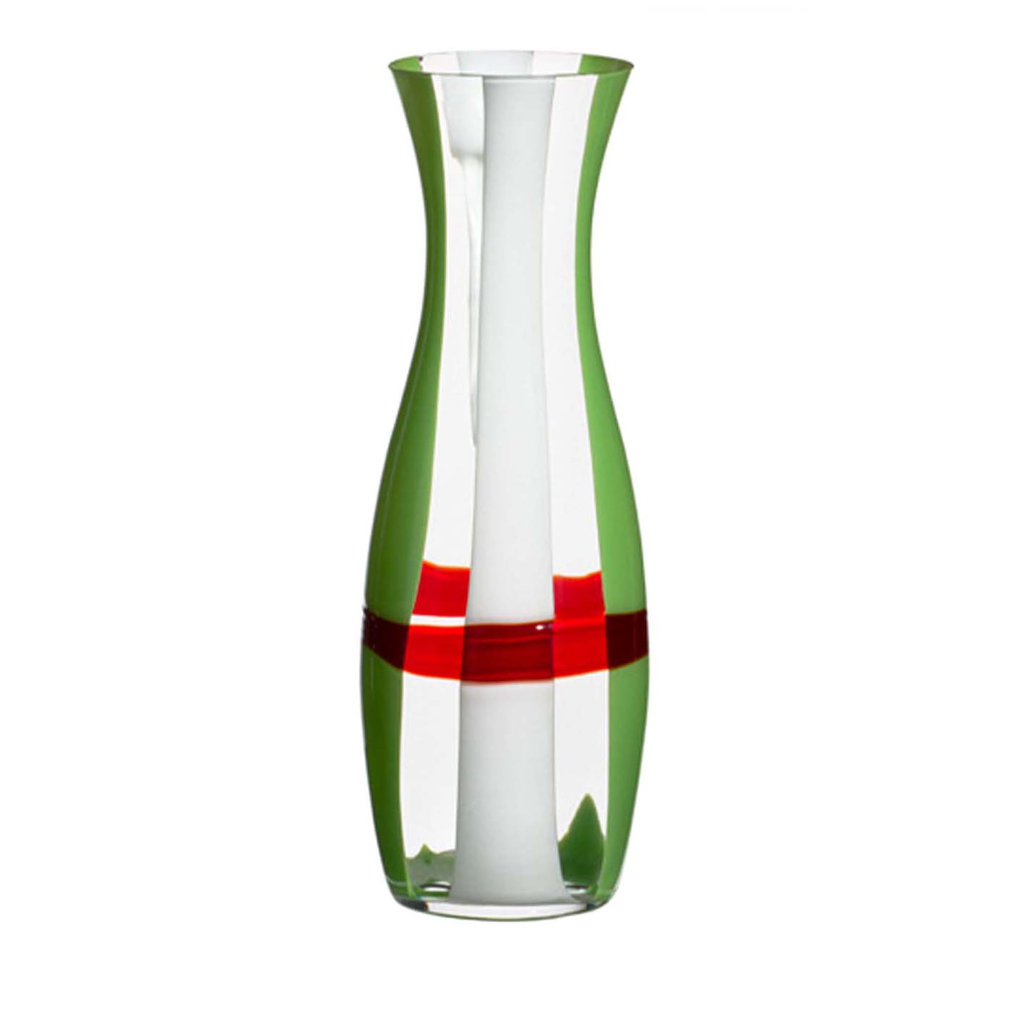 White/Green/Red Decanter by Carlo Moretti - Main view