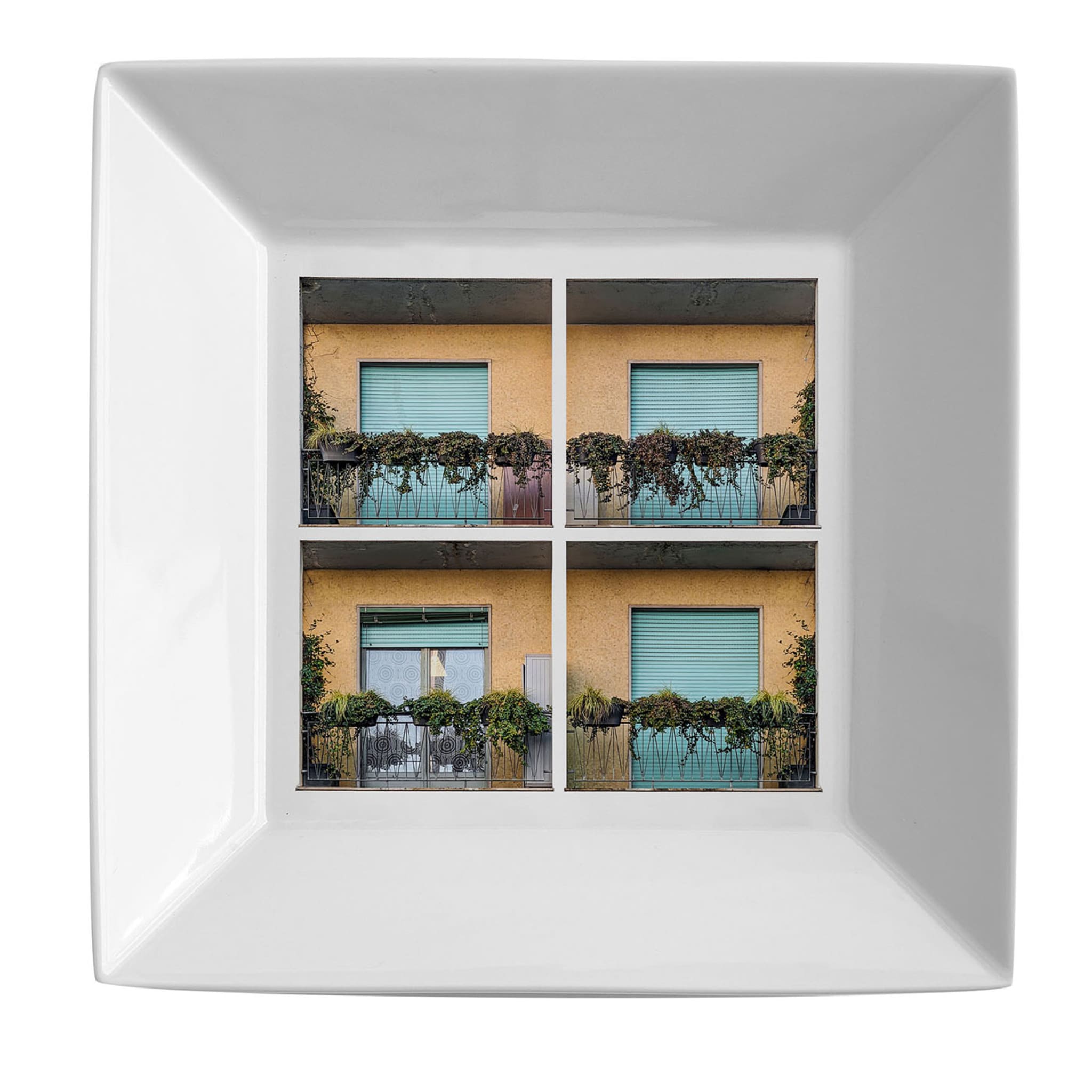 La Finestra Sul Cortile Kleine quadratische Porzellan-Videopoche #2 - Hauptansicht