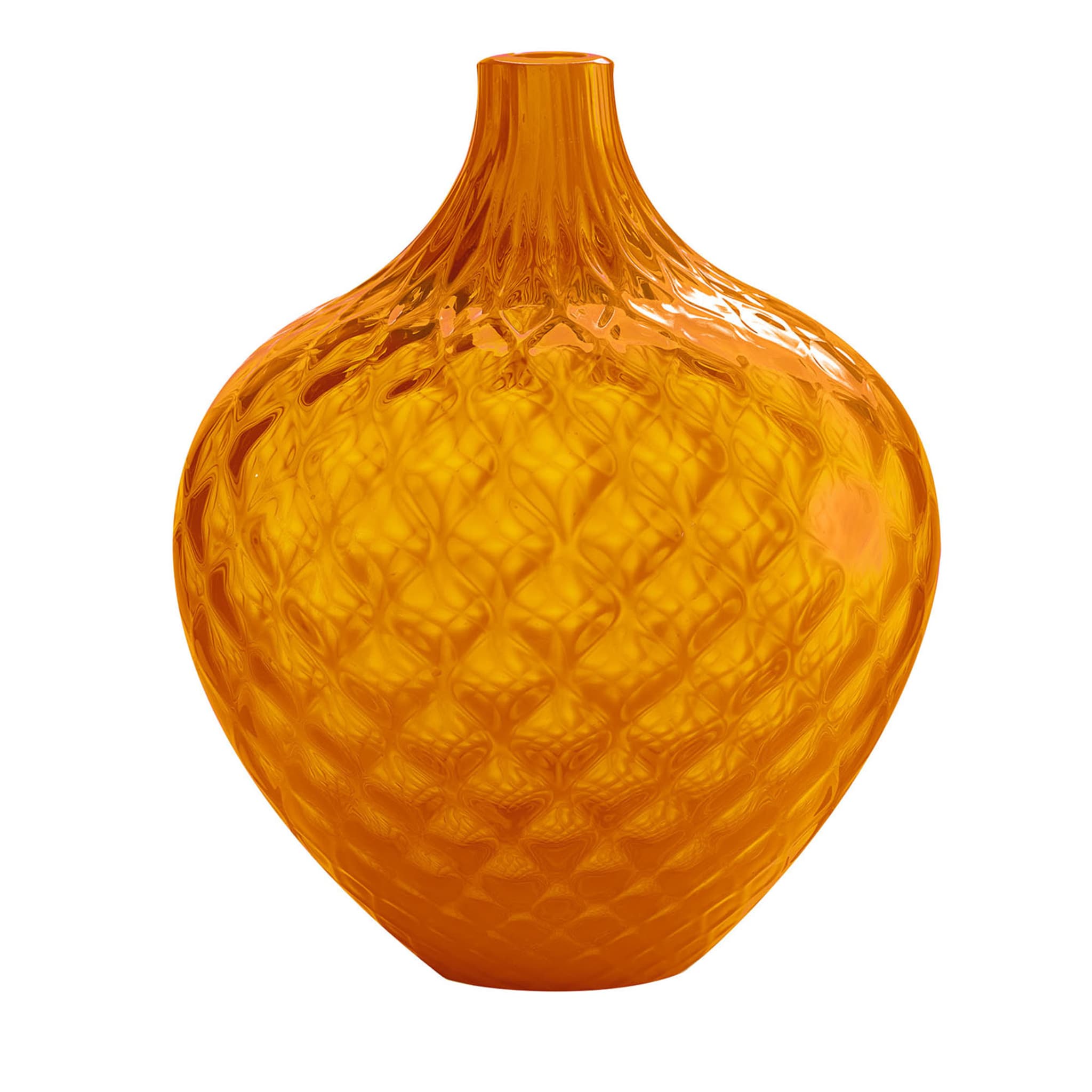 Samarcanda Medium Balloton Orange Dekorative Vase - Hauptansicht