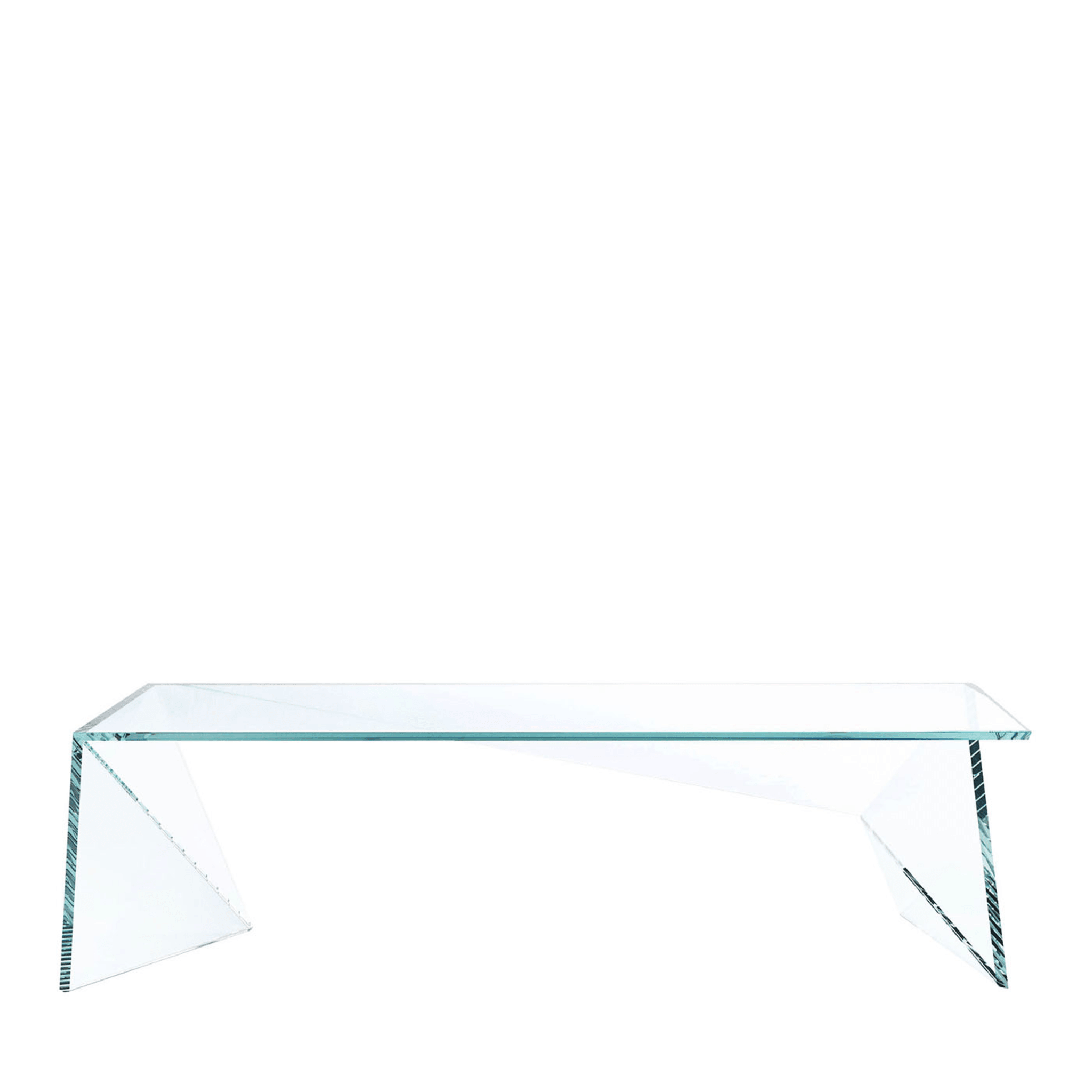Tavolino in vetro Origami - Vista principale