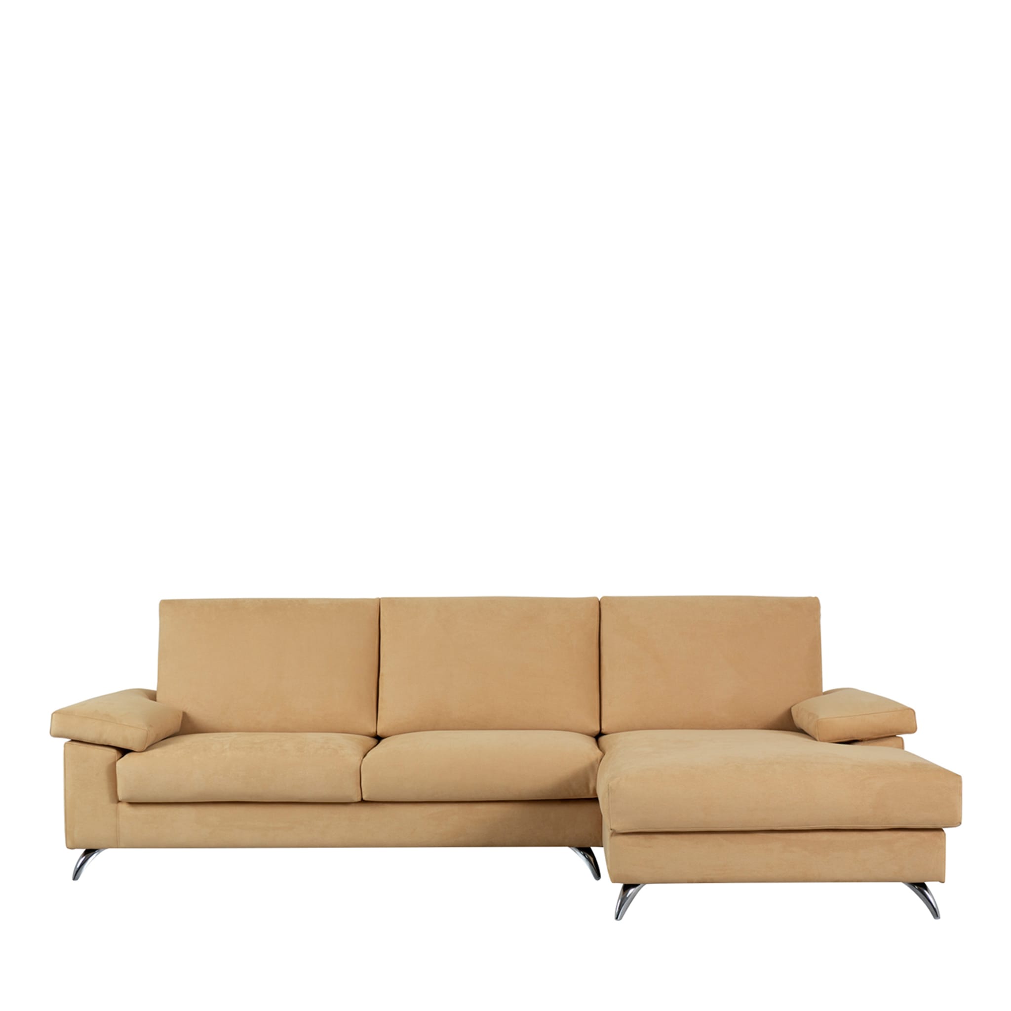 Buenos Aires L-Shaped Sand Sofa - Main view