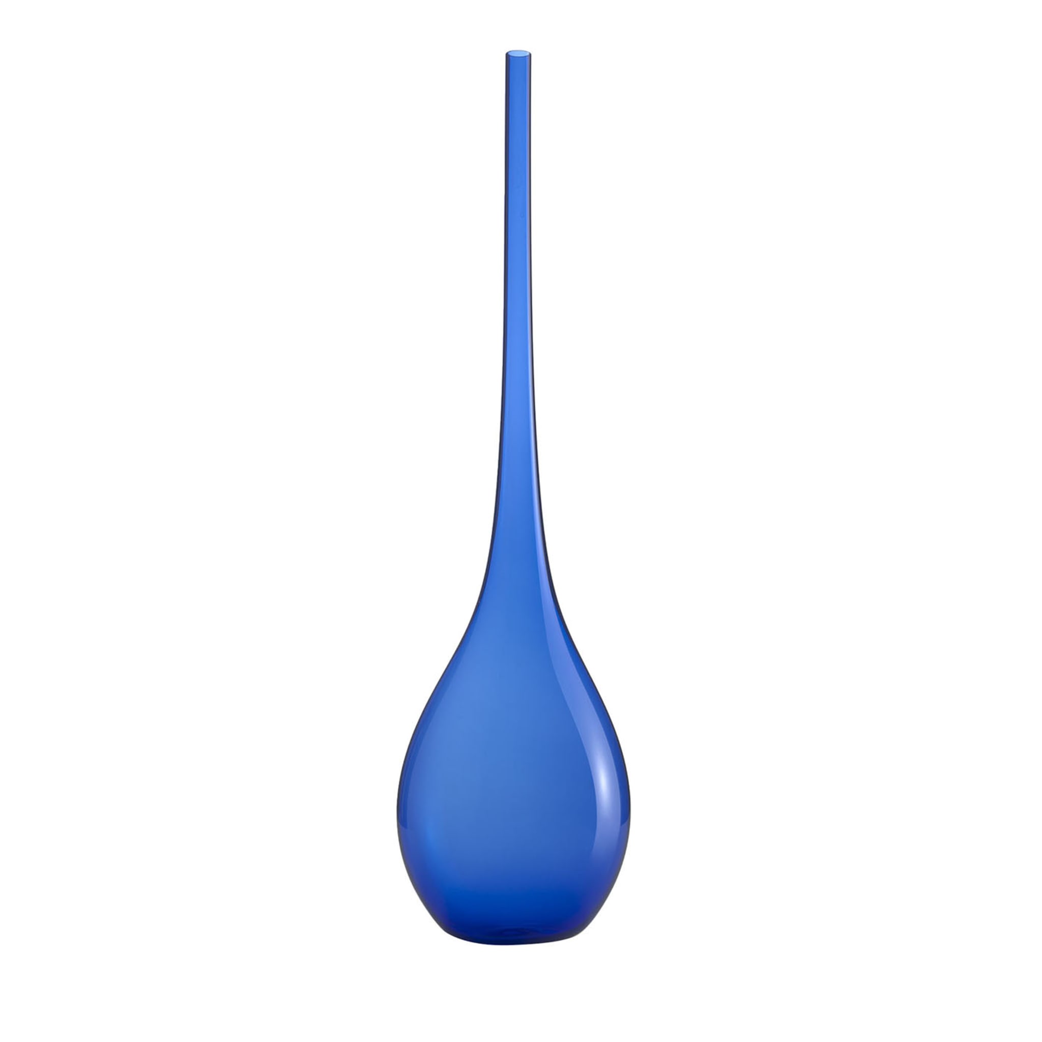 Bolle Blue Drop-Shaped Vase - Main view