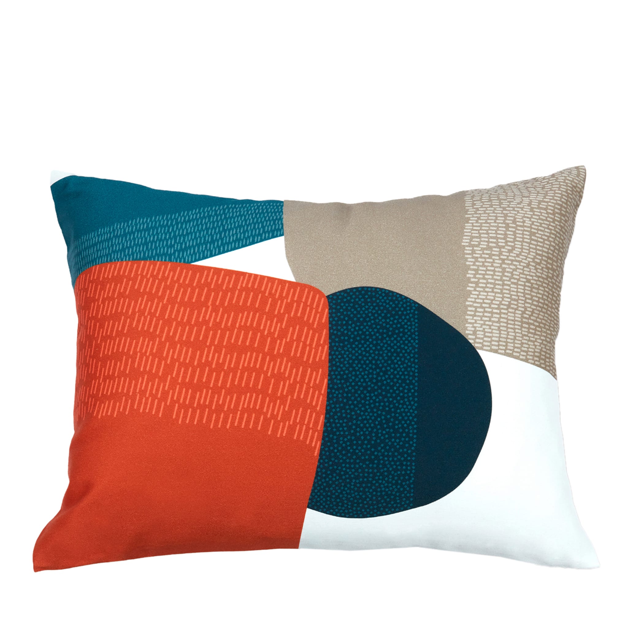 Sonia Set of 2 Rectangular Polychrome Cushions #5 - Vue principale