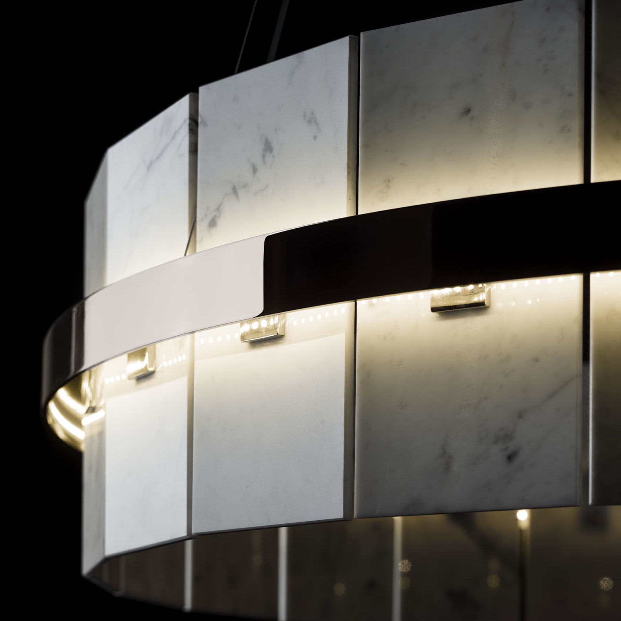 The Marble Circle Pendant Lamp - Alternative view 1