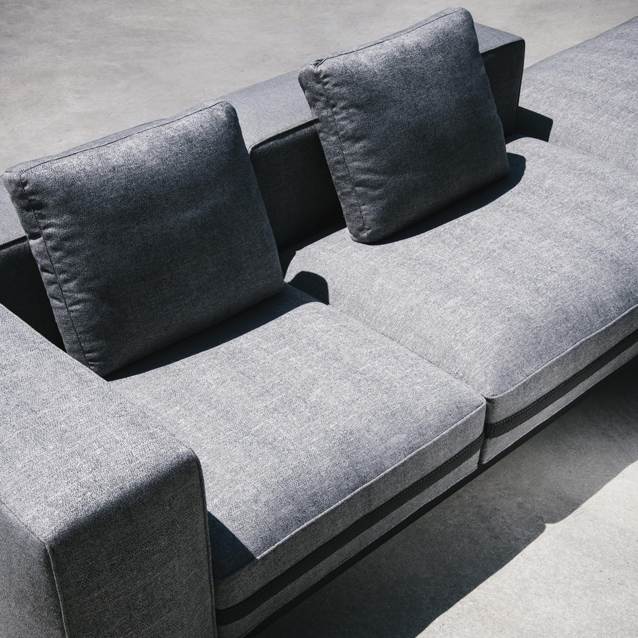 Saint Remy Gray Modular Sofa by Luca Nichetto - Alternative view 2