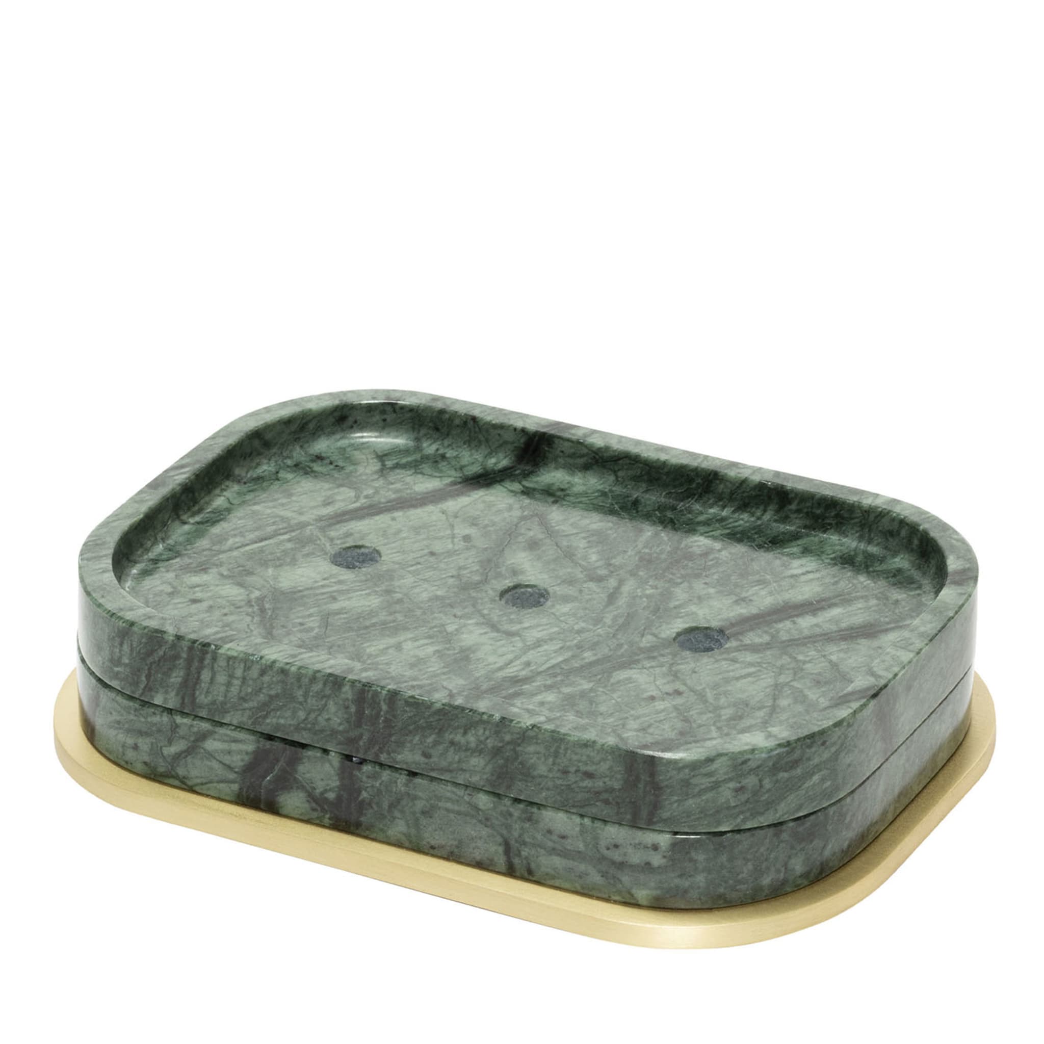 Polo Marble Rectangular Soap Bowl #3 - Main view