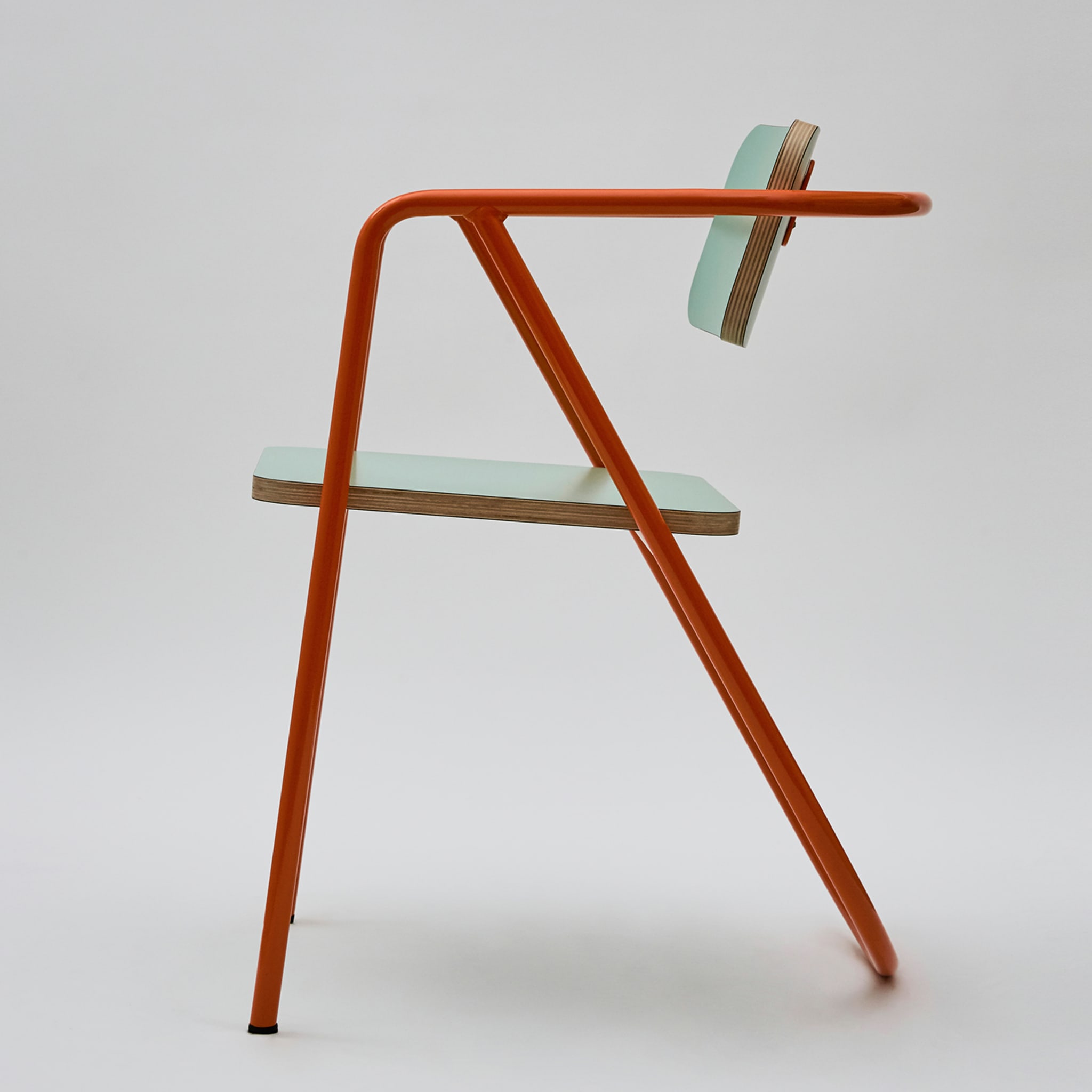 La Misciù Orange & Teal Chair - Alternative view 3