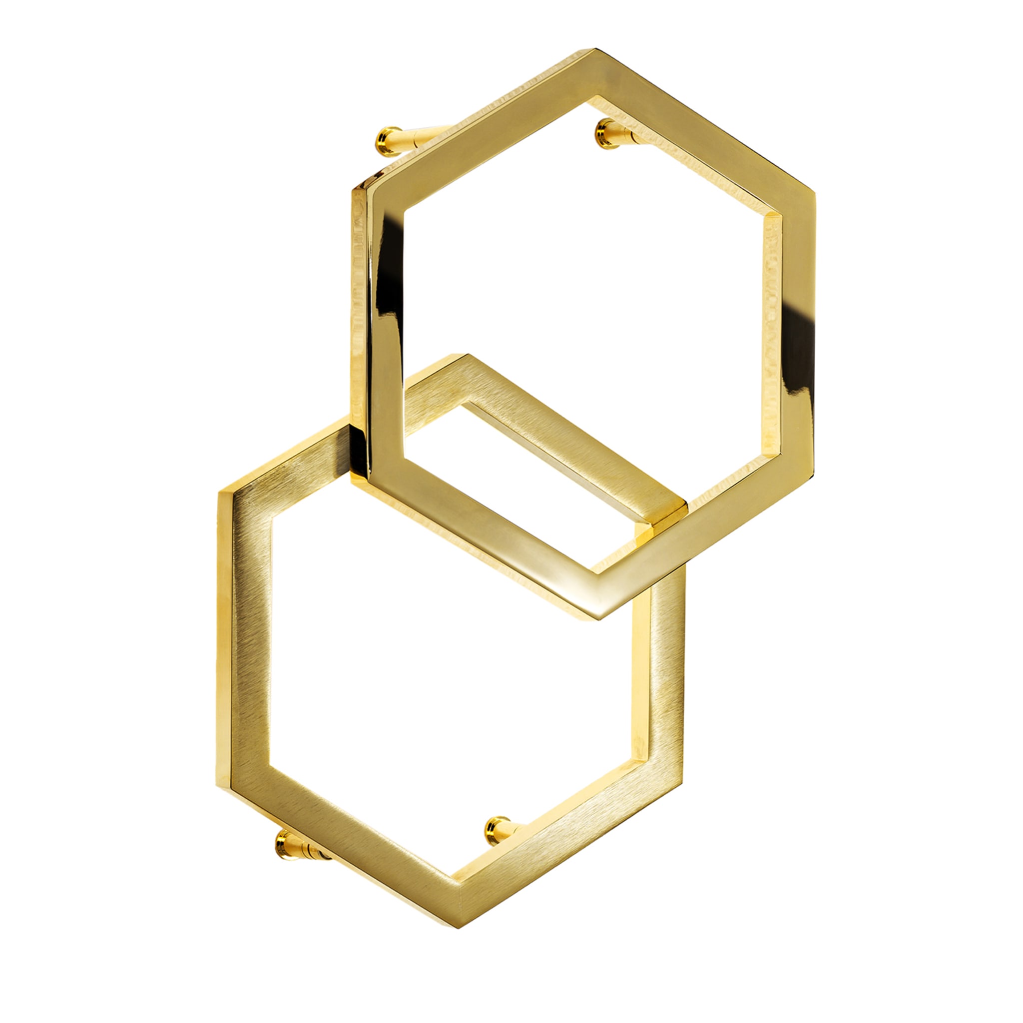 Hexagon Golden Sconce #2 - Main view
