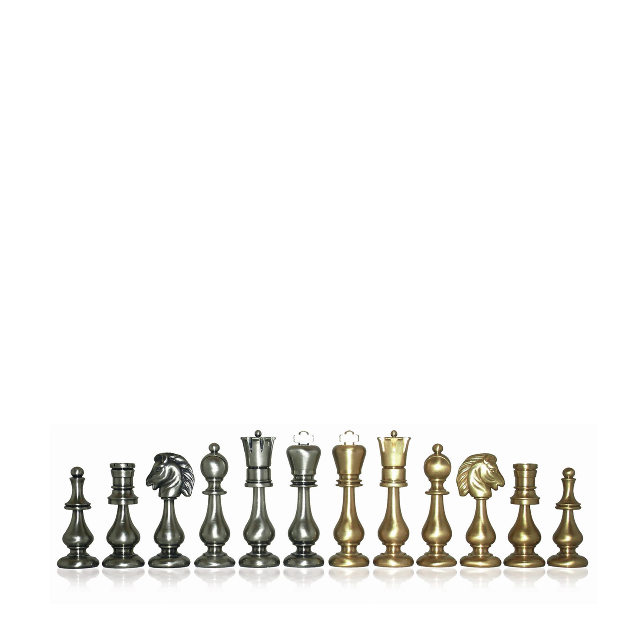 Set di scacchi contemporanei in stile orientale - Vista alternativa 4