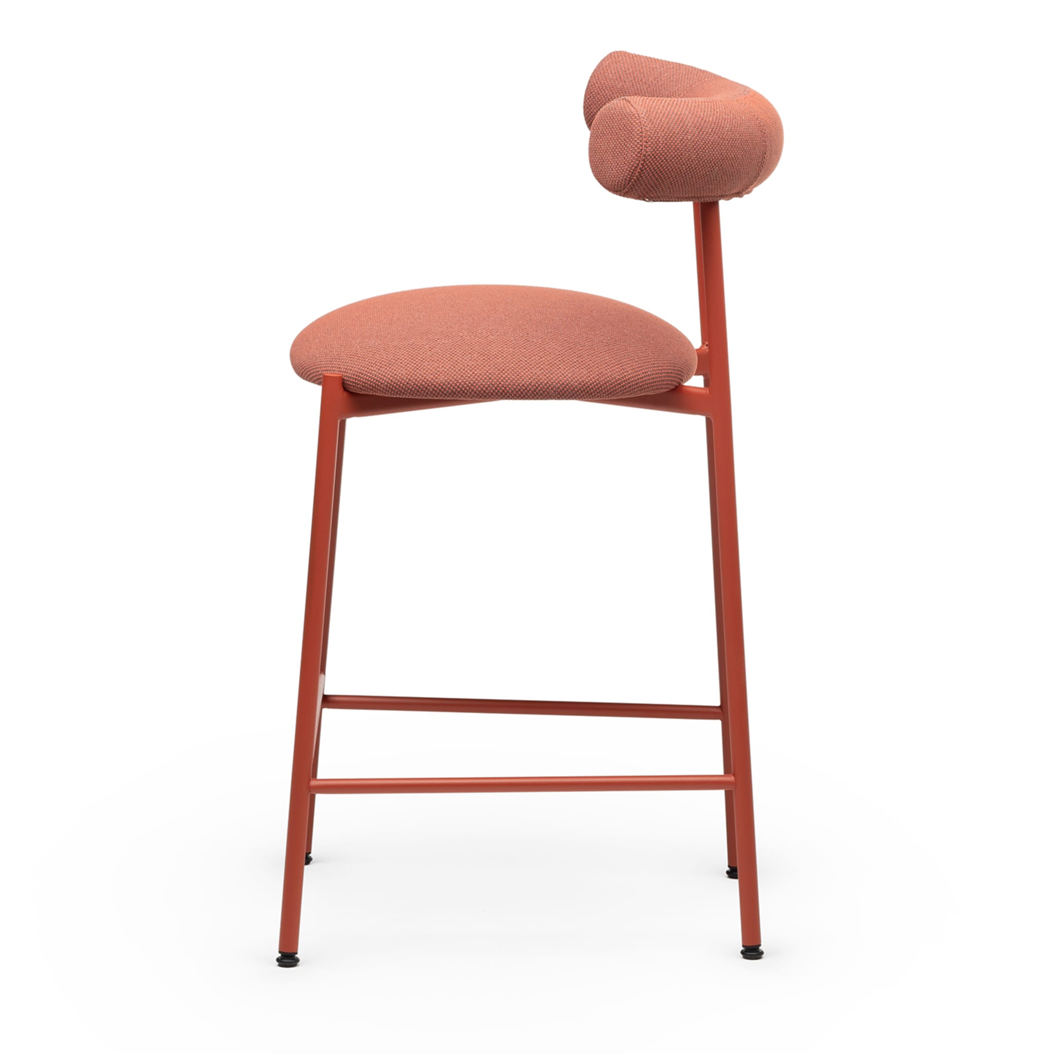 Pampa SG-65 Low Pink & Red Stool by Studio Pastina - Alternative view 1