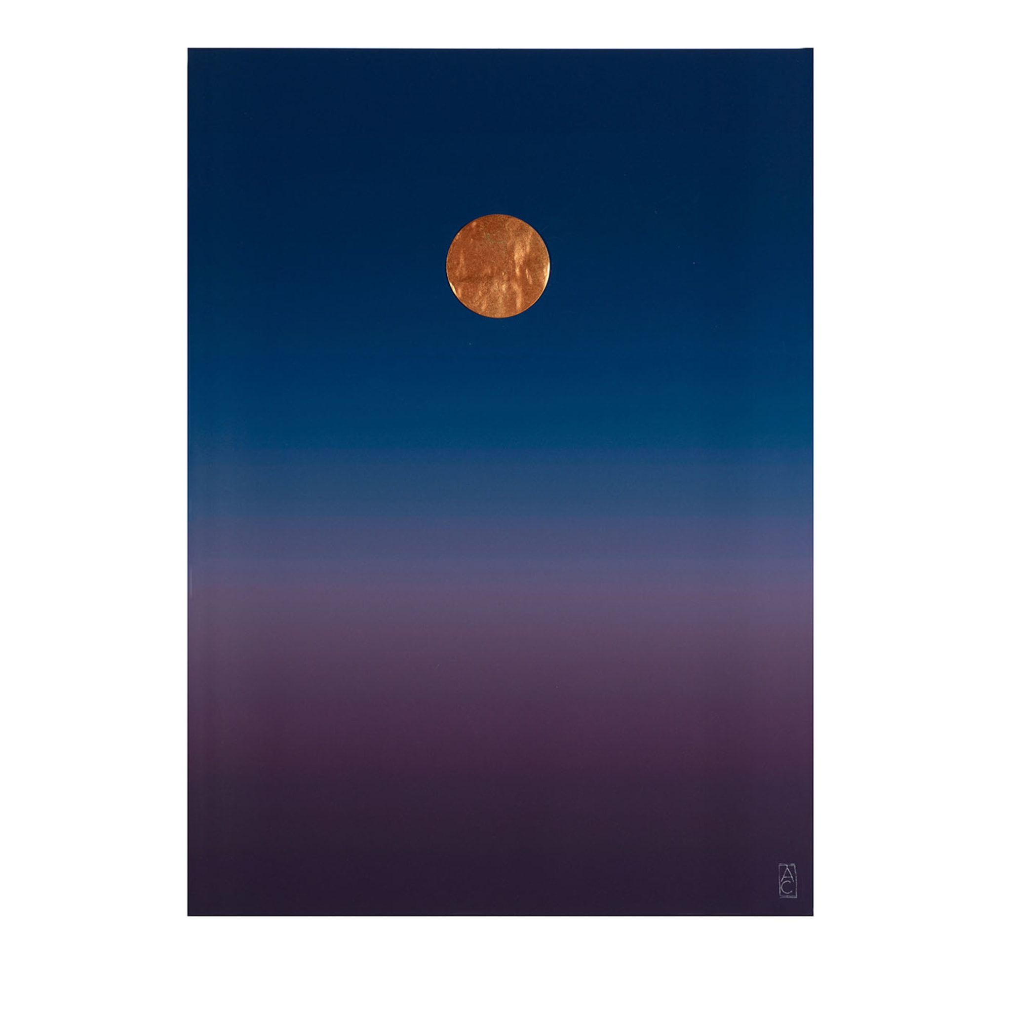 Gold Moon 01 Print  - Vue principale