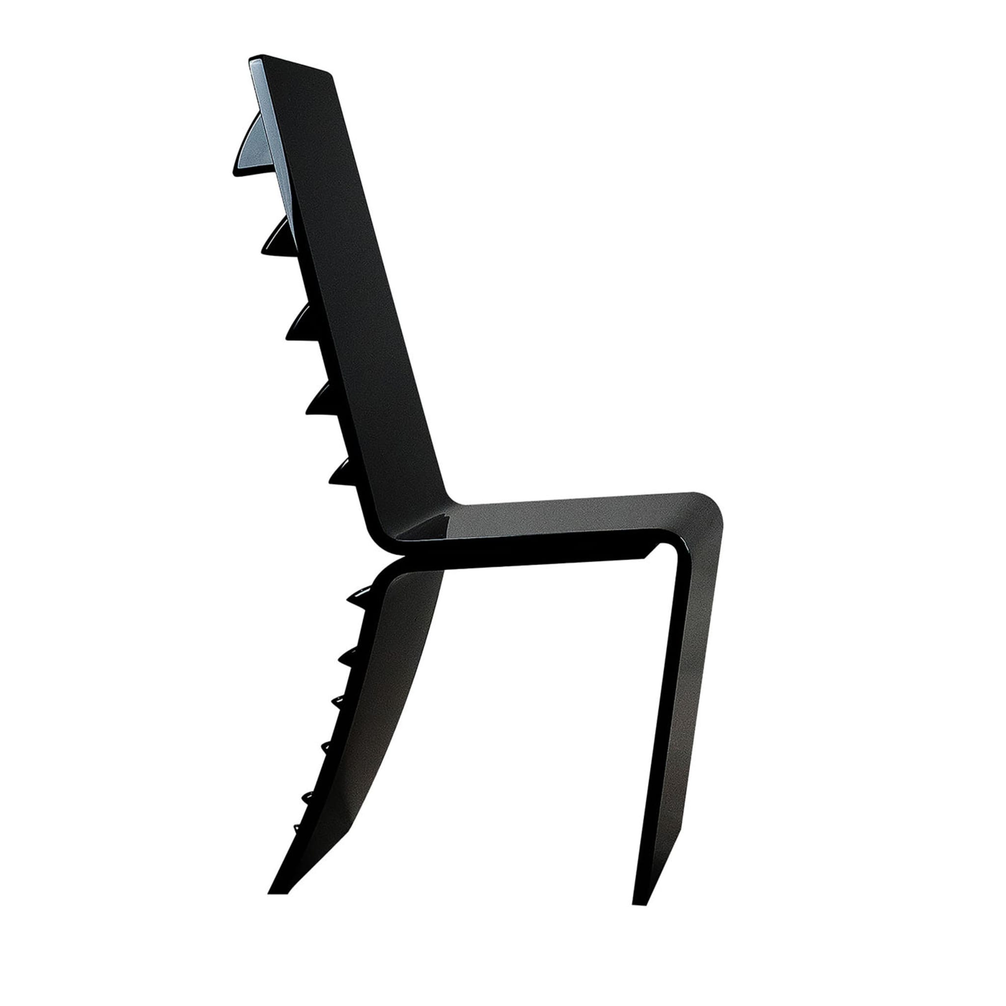 Chaise noire Dragon - Vue principale