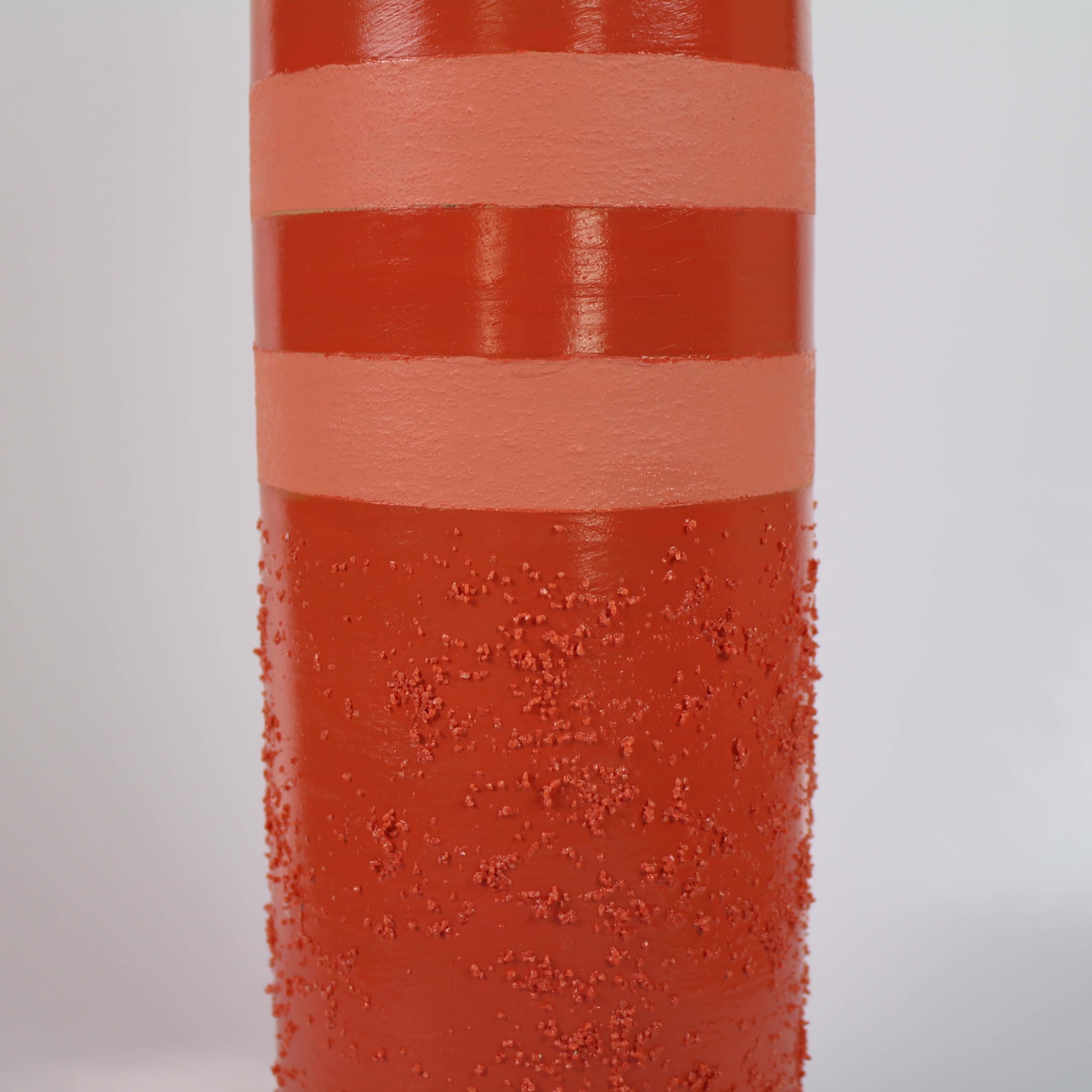Jarrón lineal rojo y naranja 14 by Mascia Meccani - Vista alternativa 2